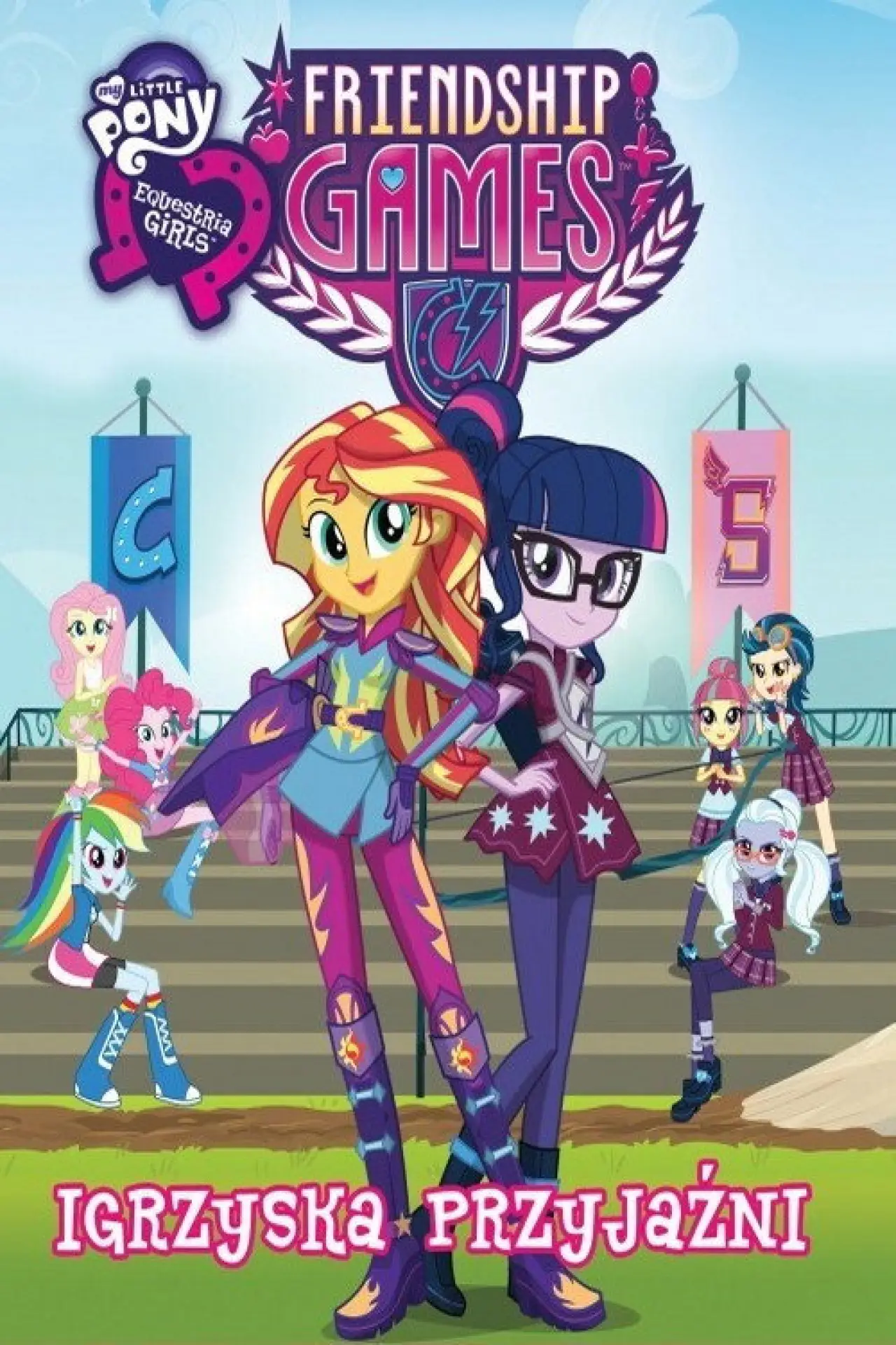 Plakat filmowy "My Little Pony: Equestria Girls - Igrzyska Przyjaźni"