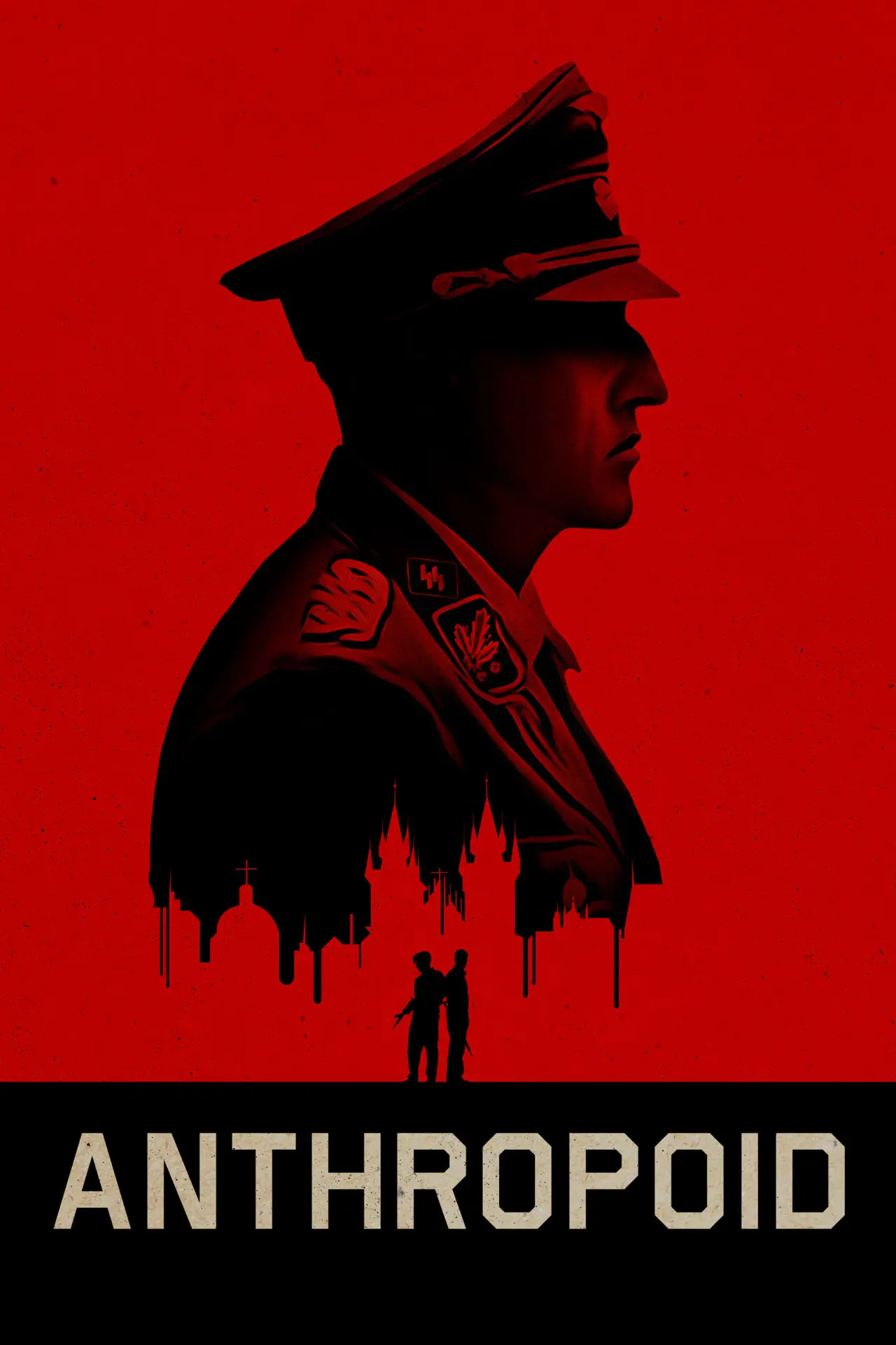 Plakat filmowy "Operacja Anthropoid"