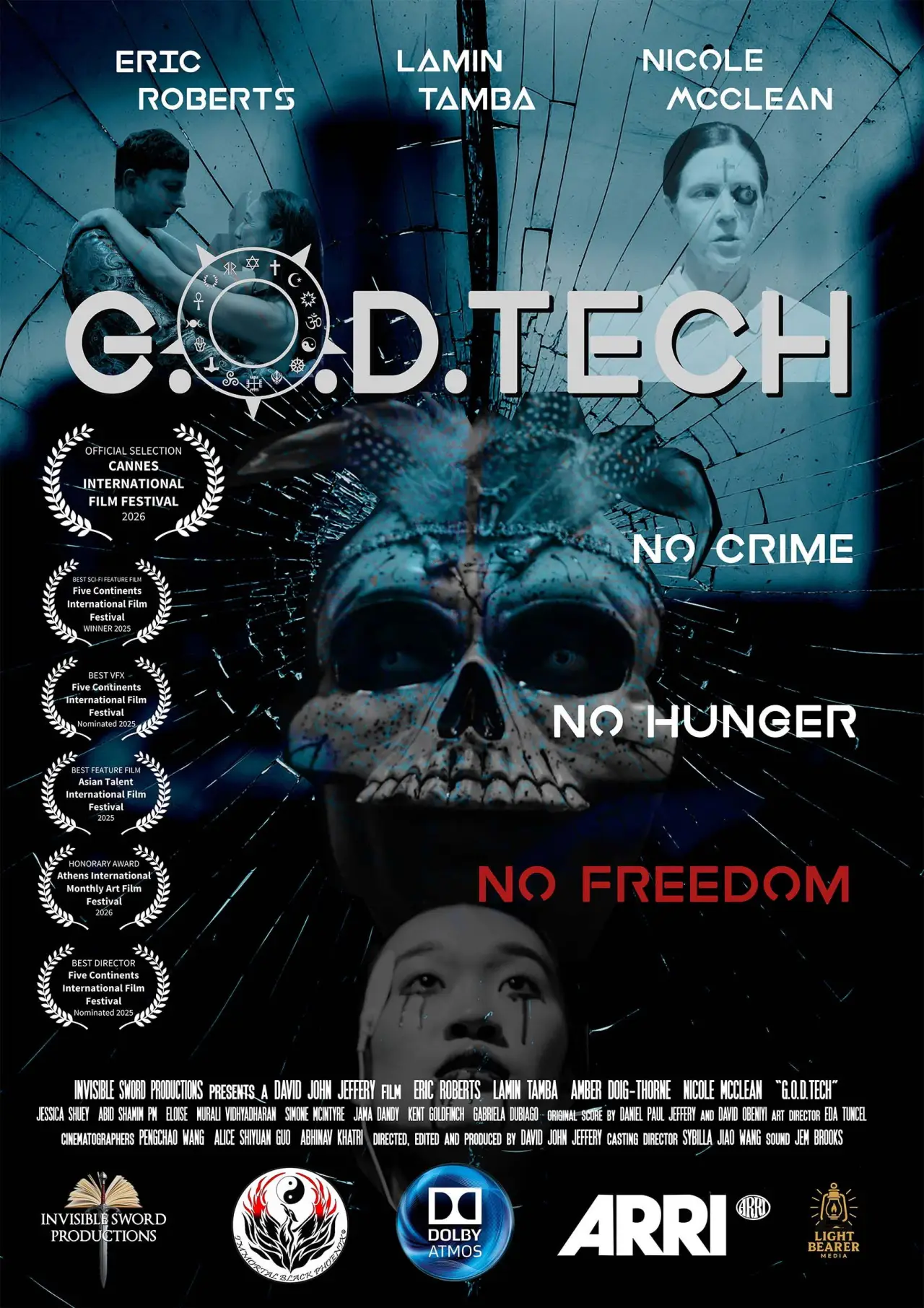 Plakat filmowy "G.O.D.TECH"