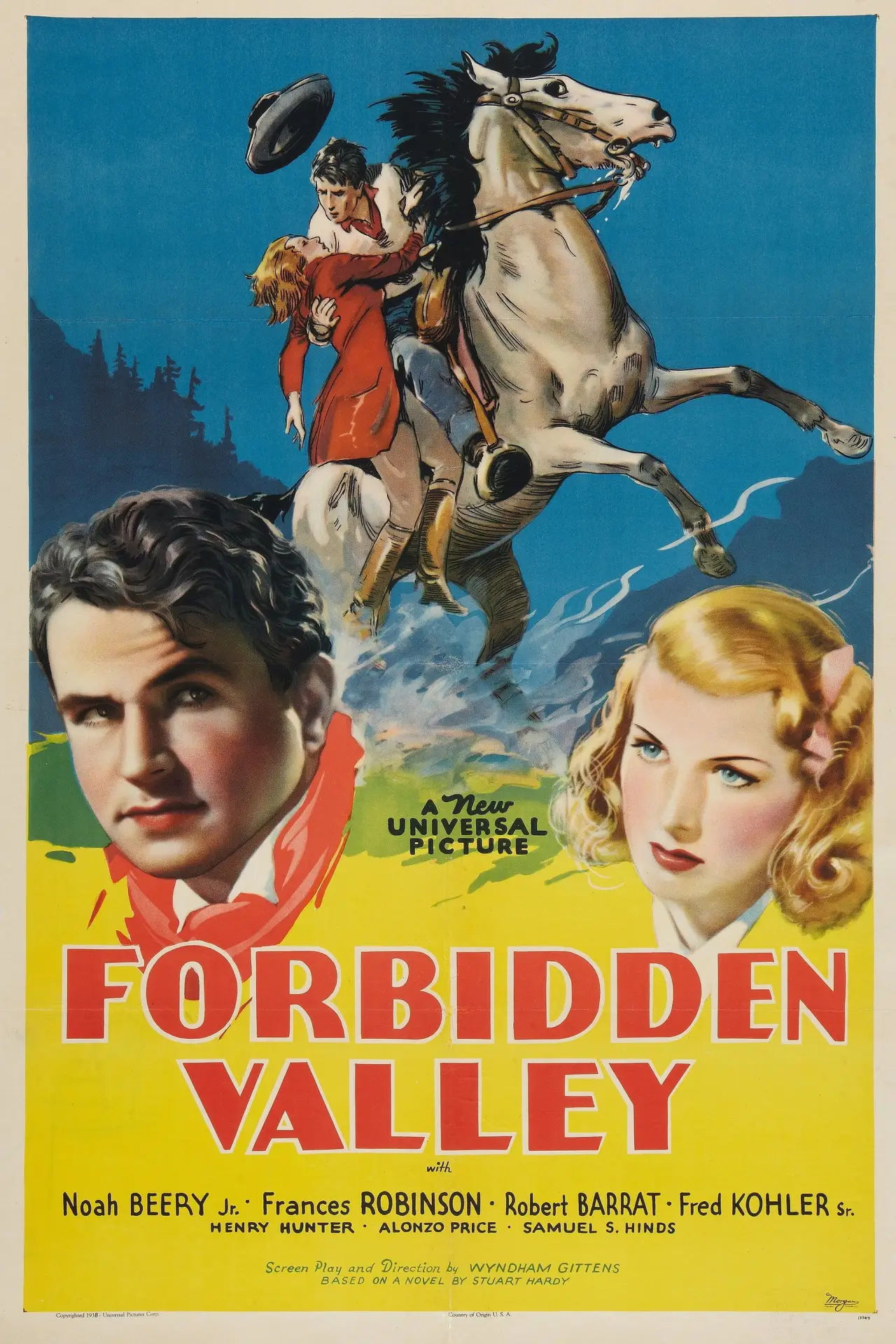 Plakat filmowy "Forbidden Valley"