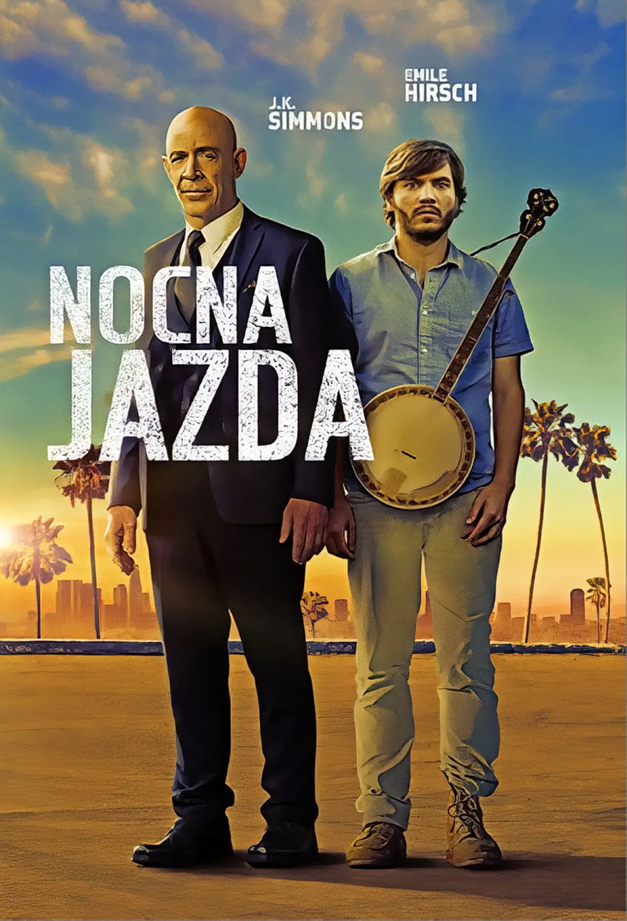 Plakat filmowy "Nocna jazda"