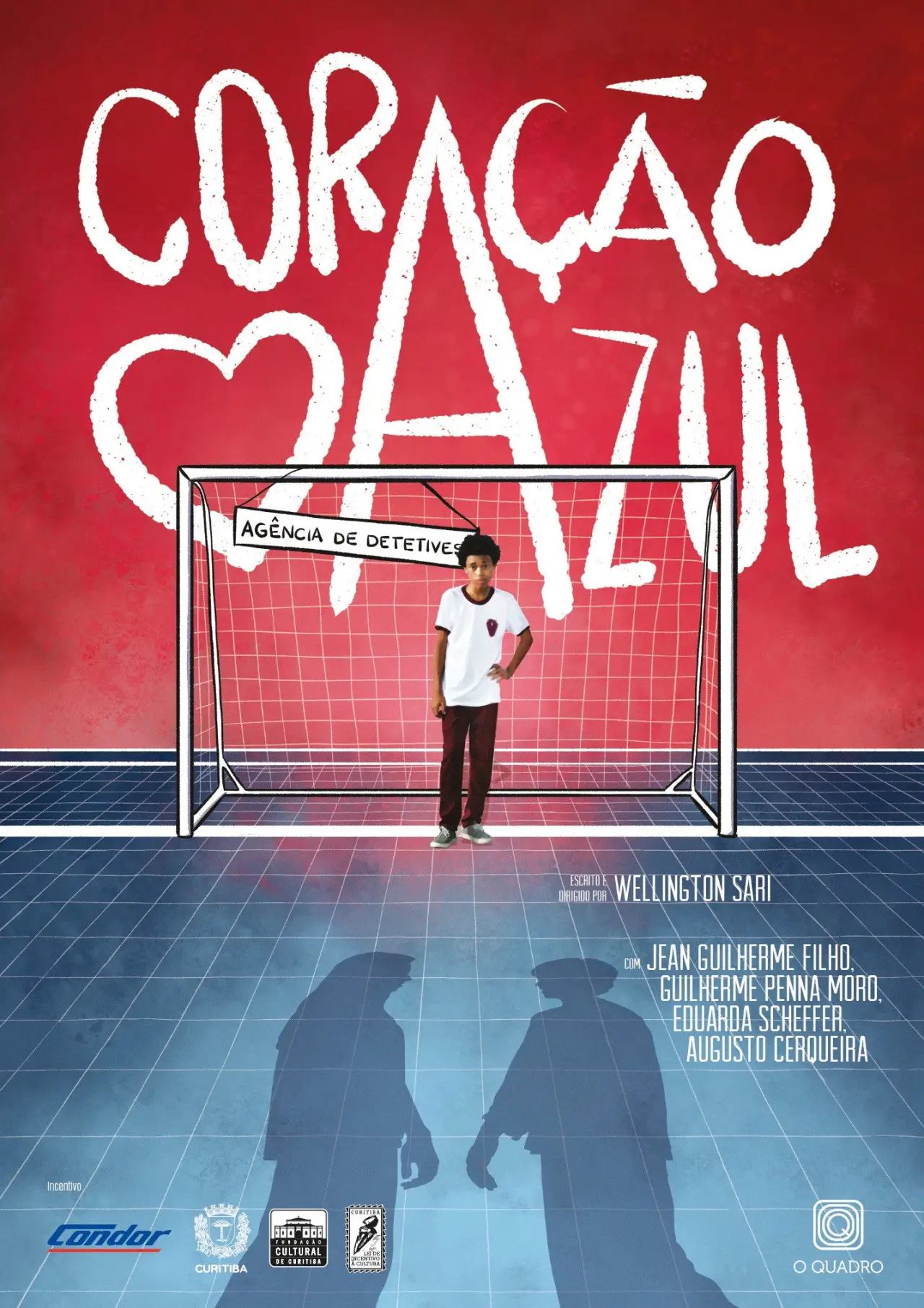 Plakat filmowy "Coração Azul"