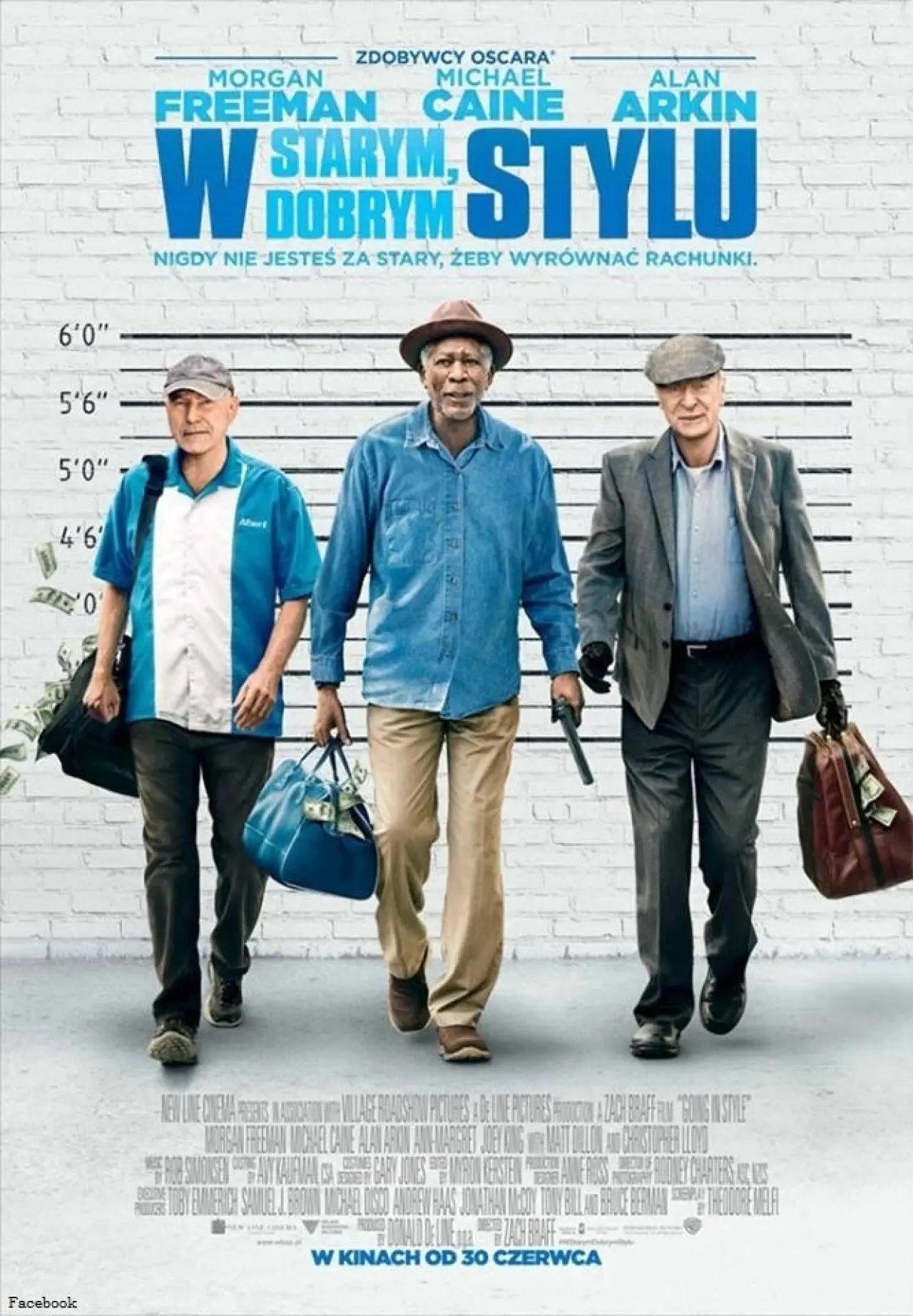 Plakat filmowy "W starym, dobrym stylu"
