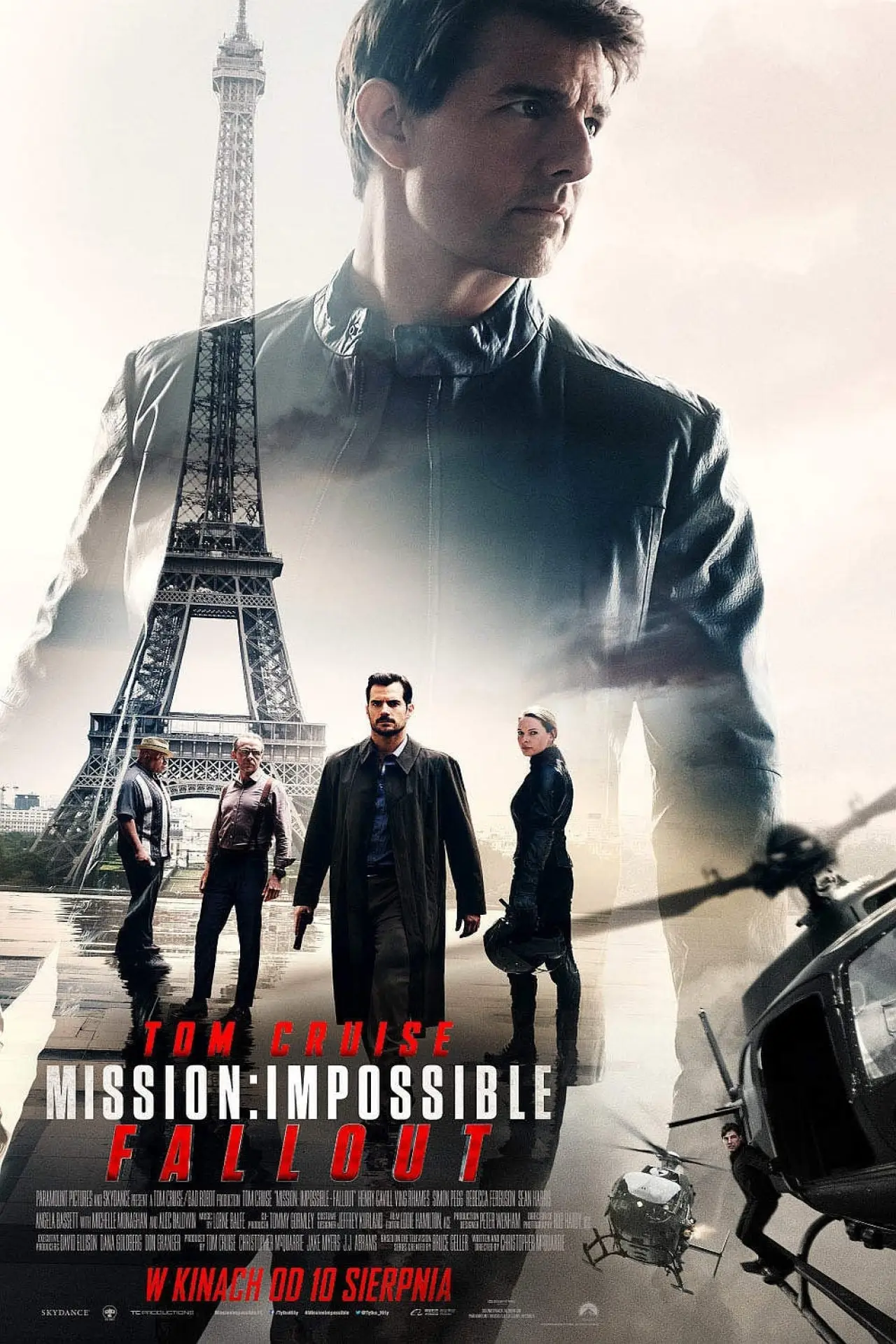 Plakat filmowy "Mission: Impossible - Fallout"