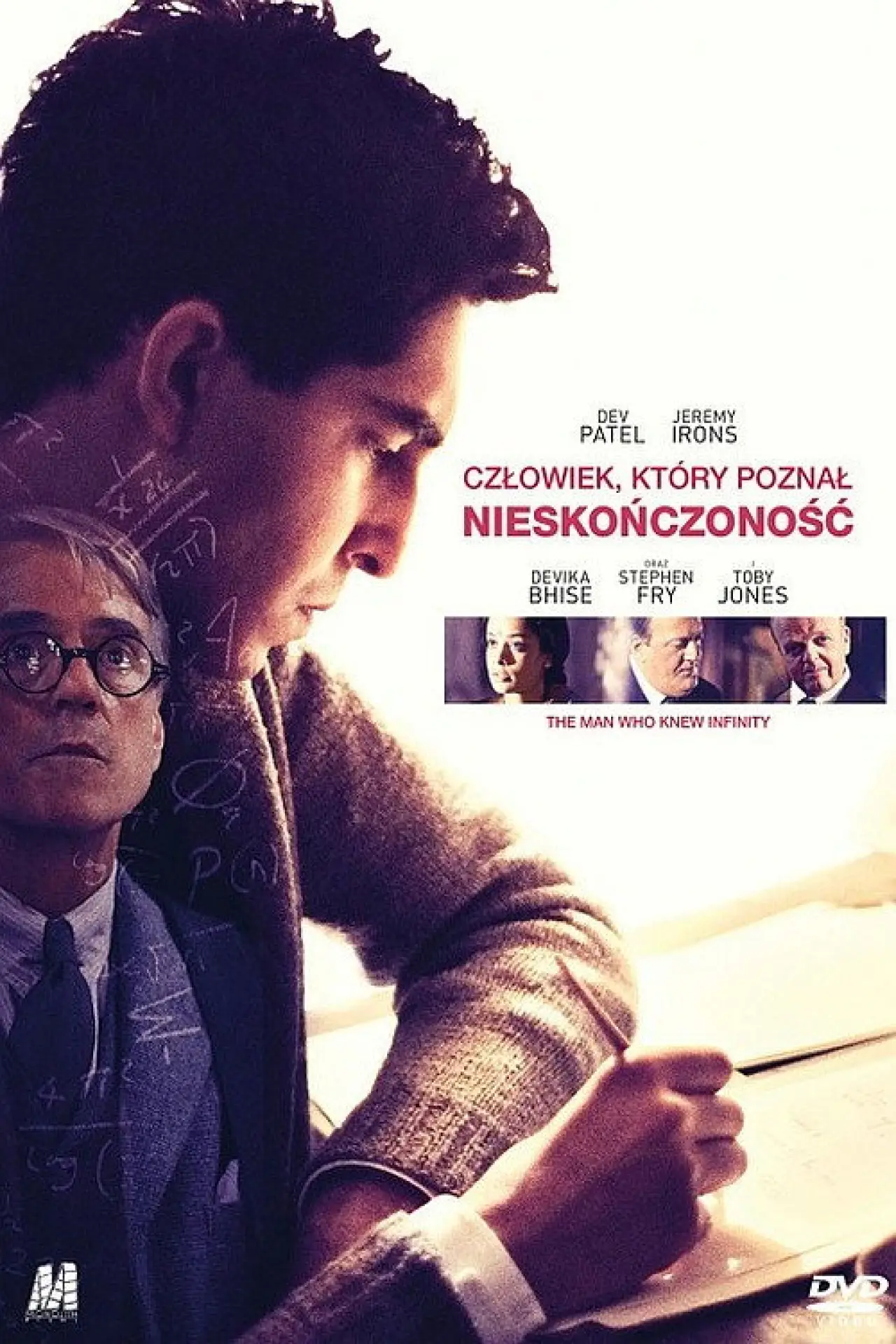 Plakat filmowy "Człowiek, który poznał nieskończoność"