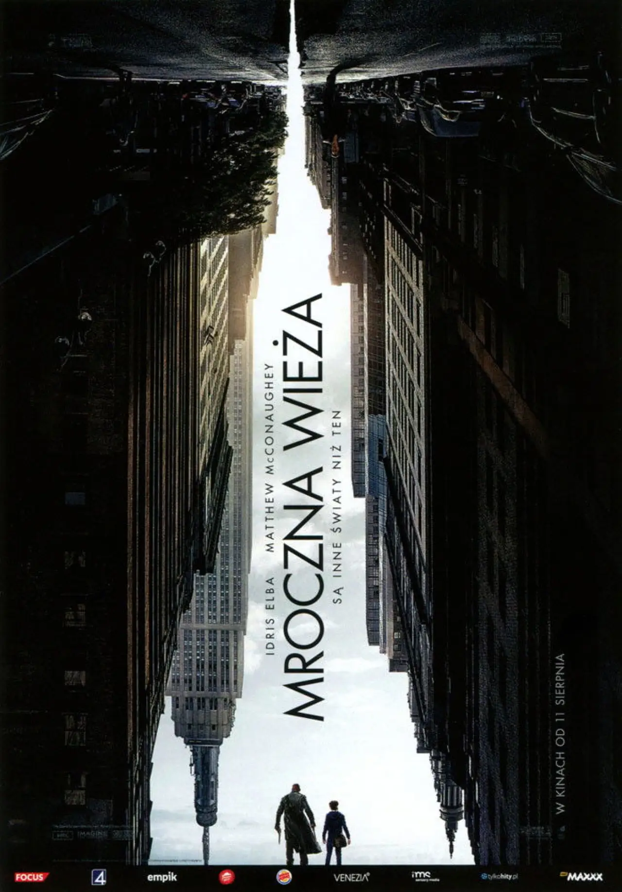 Plakat filmowy "Mroczna Wieża"