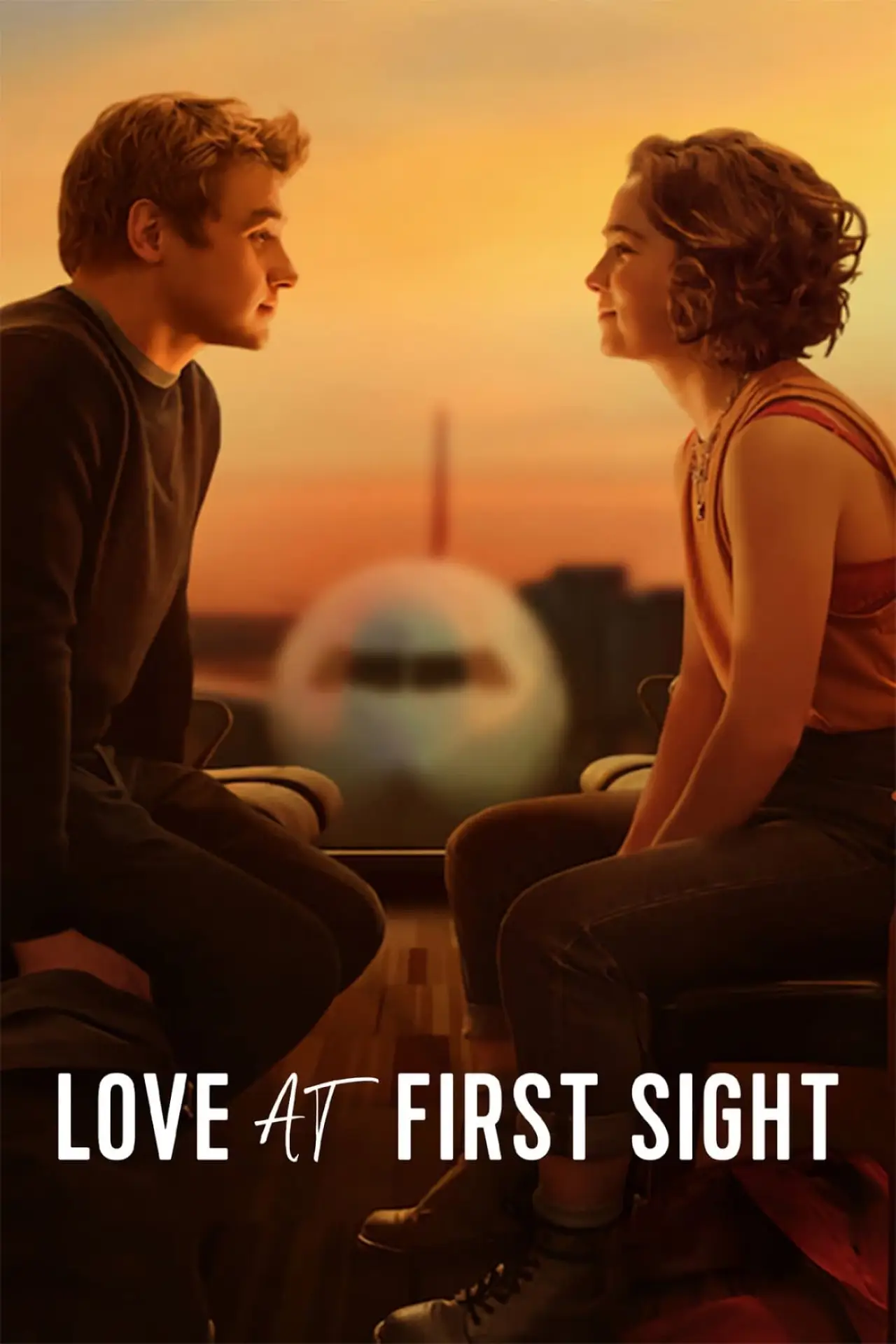 Plakat filmowy "Serce w chmurach"