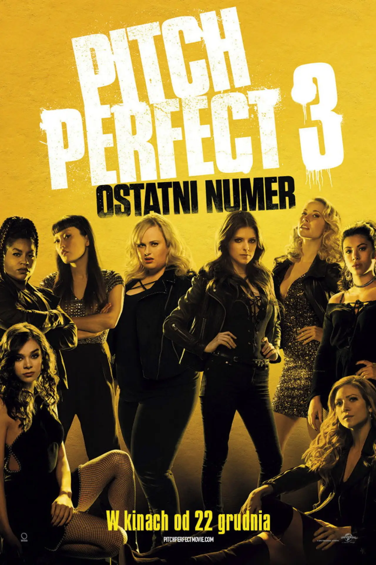 Plakat filmowy "Pitch Perfect 3"