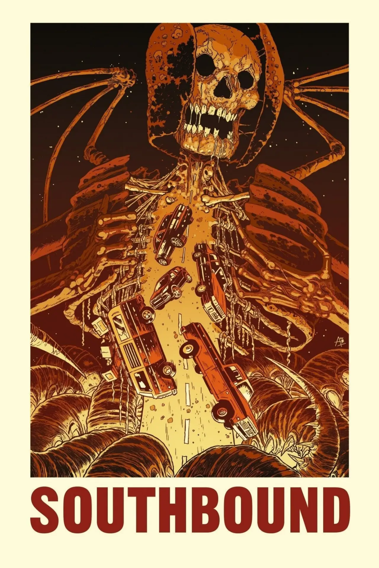 Plakat filmowy "Droga na południe"