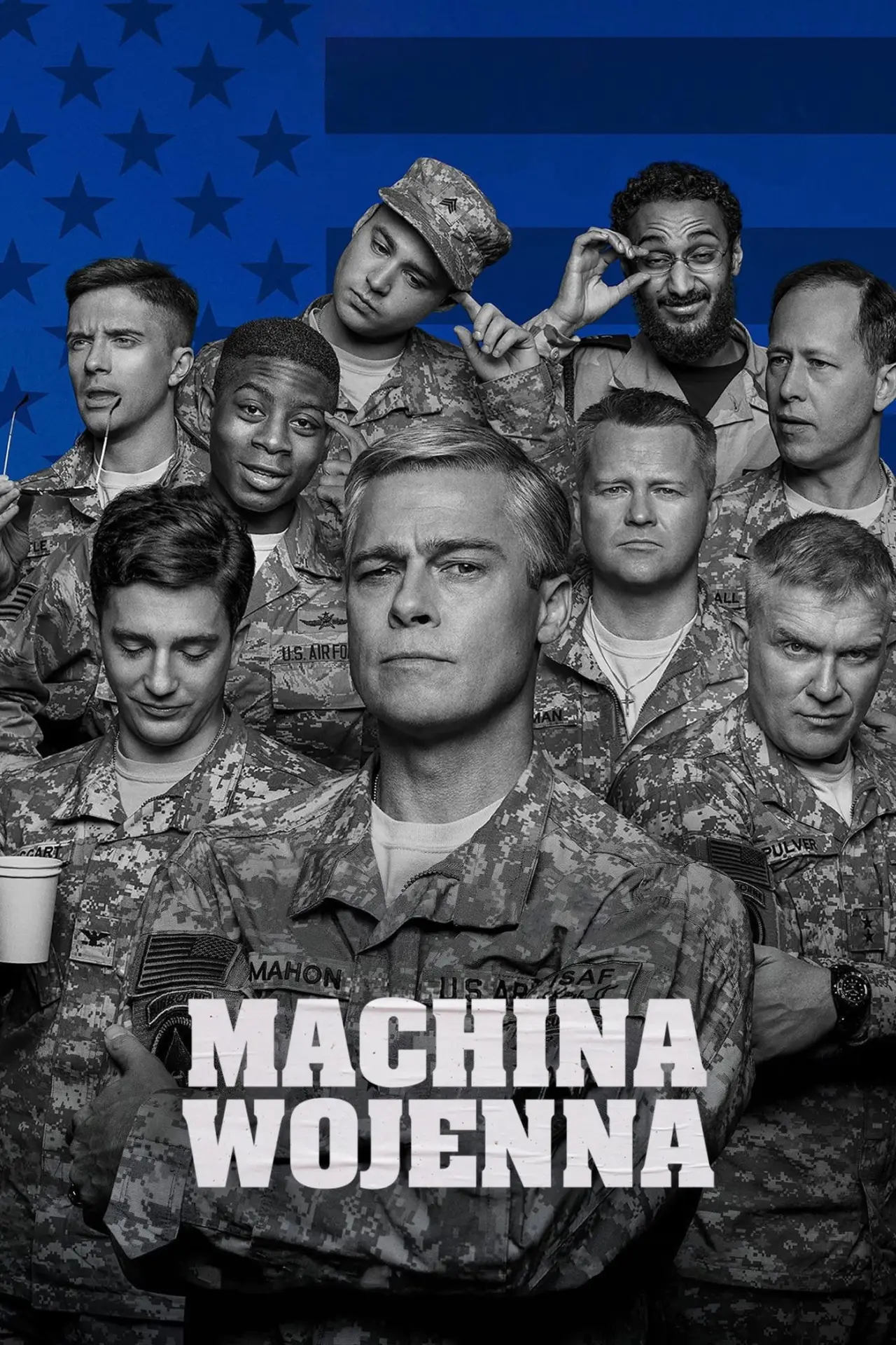 Plakat filmowy "Machina wojenna"