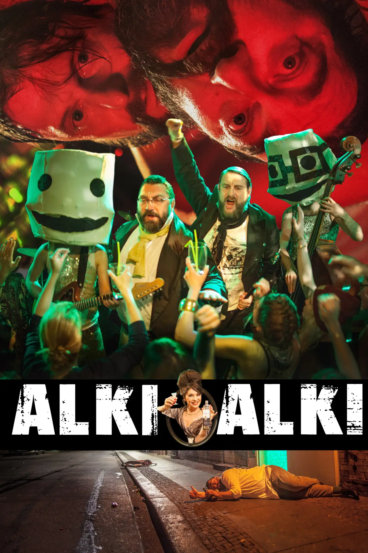 Plakat filmowy "Alki Alki"