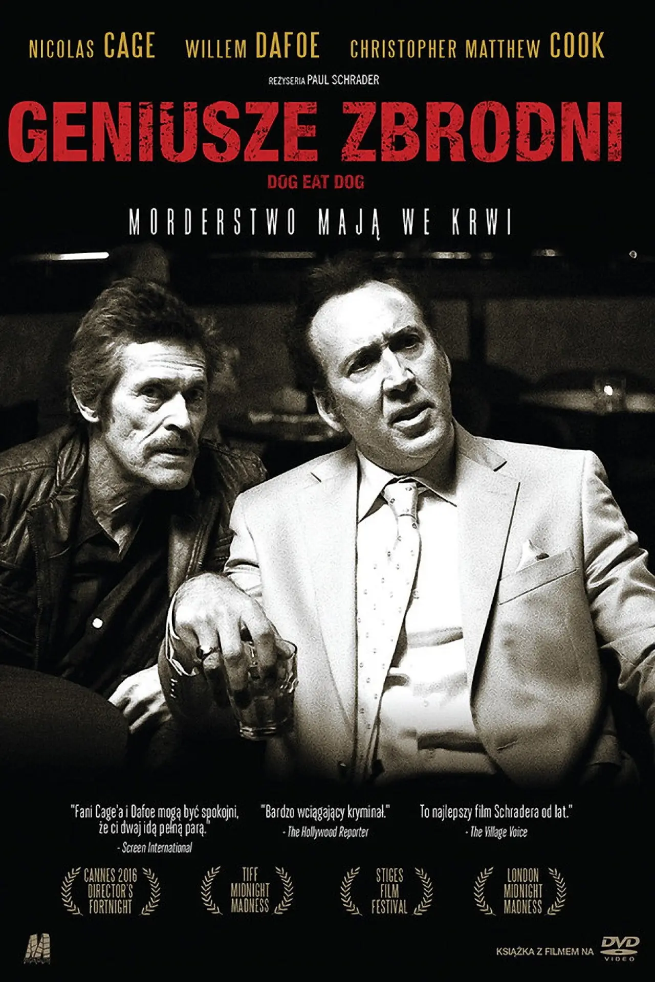Plakat filmowy "Geniusze zbrodni"
