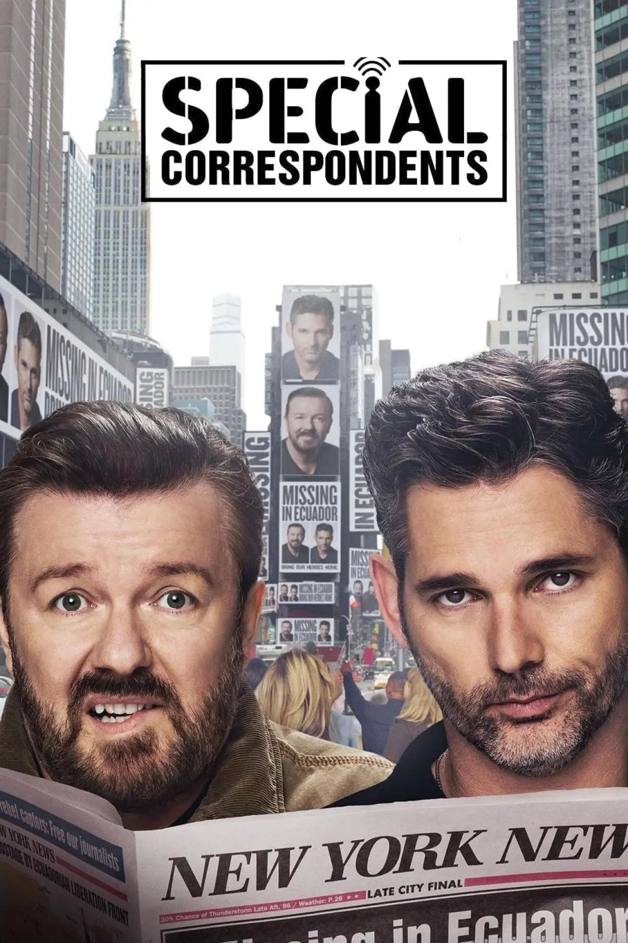 Plakat filmowy "Special Correspondents"