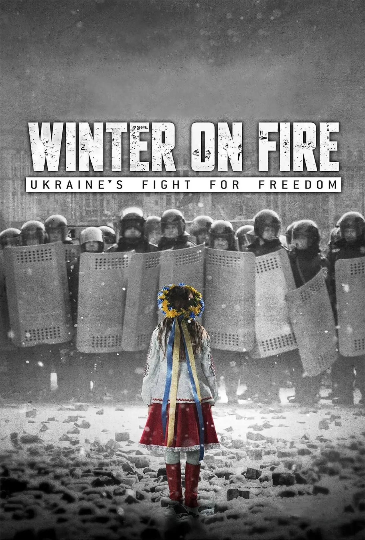 Plakat filmowy "Winter on Fire: Ukraine