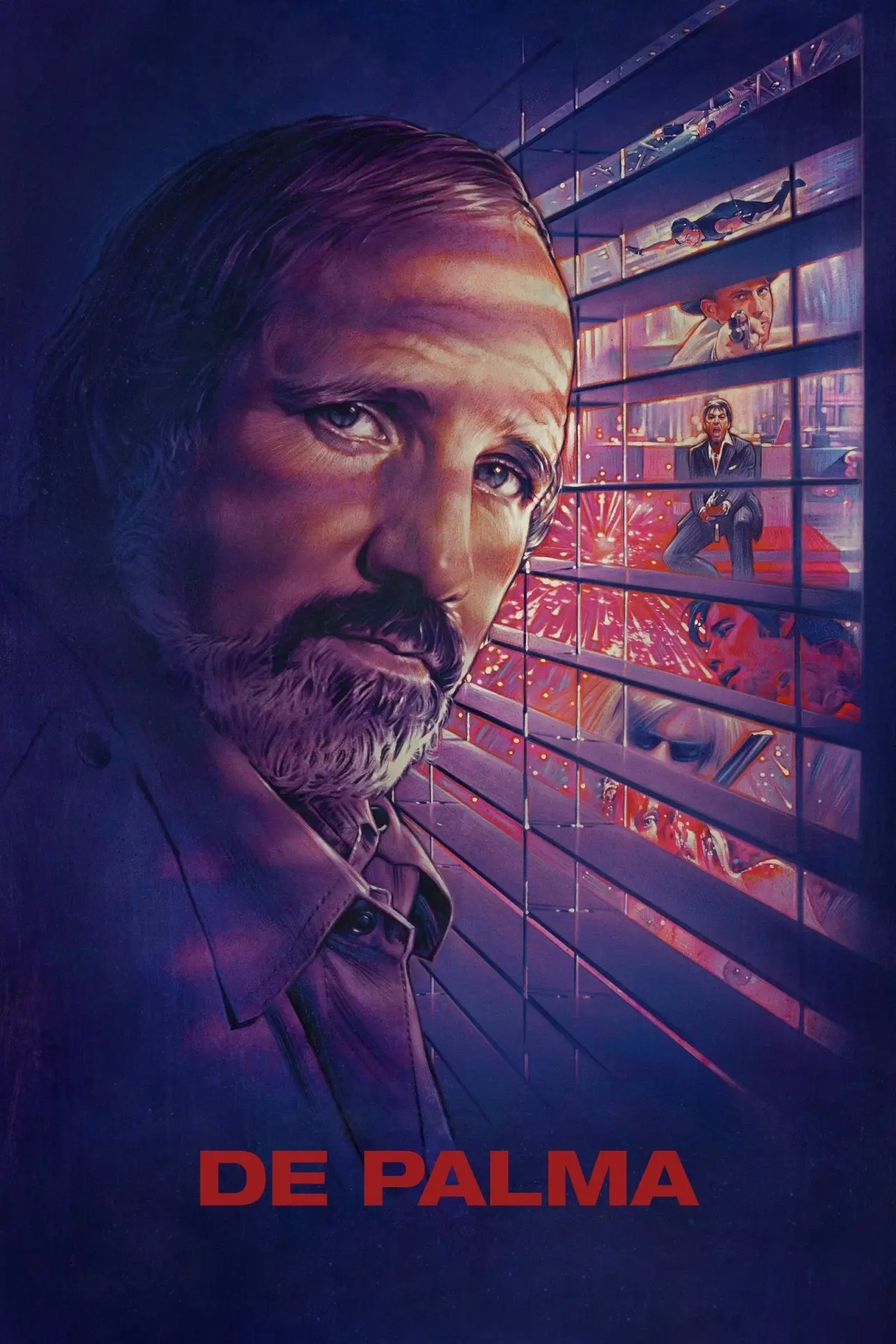 Plakat filmowy "De Palma"