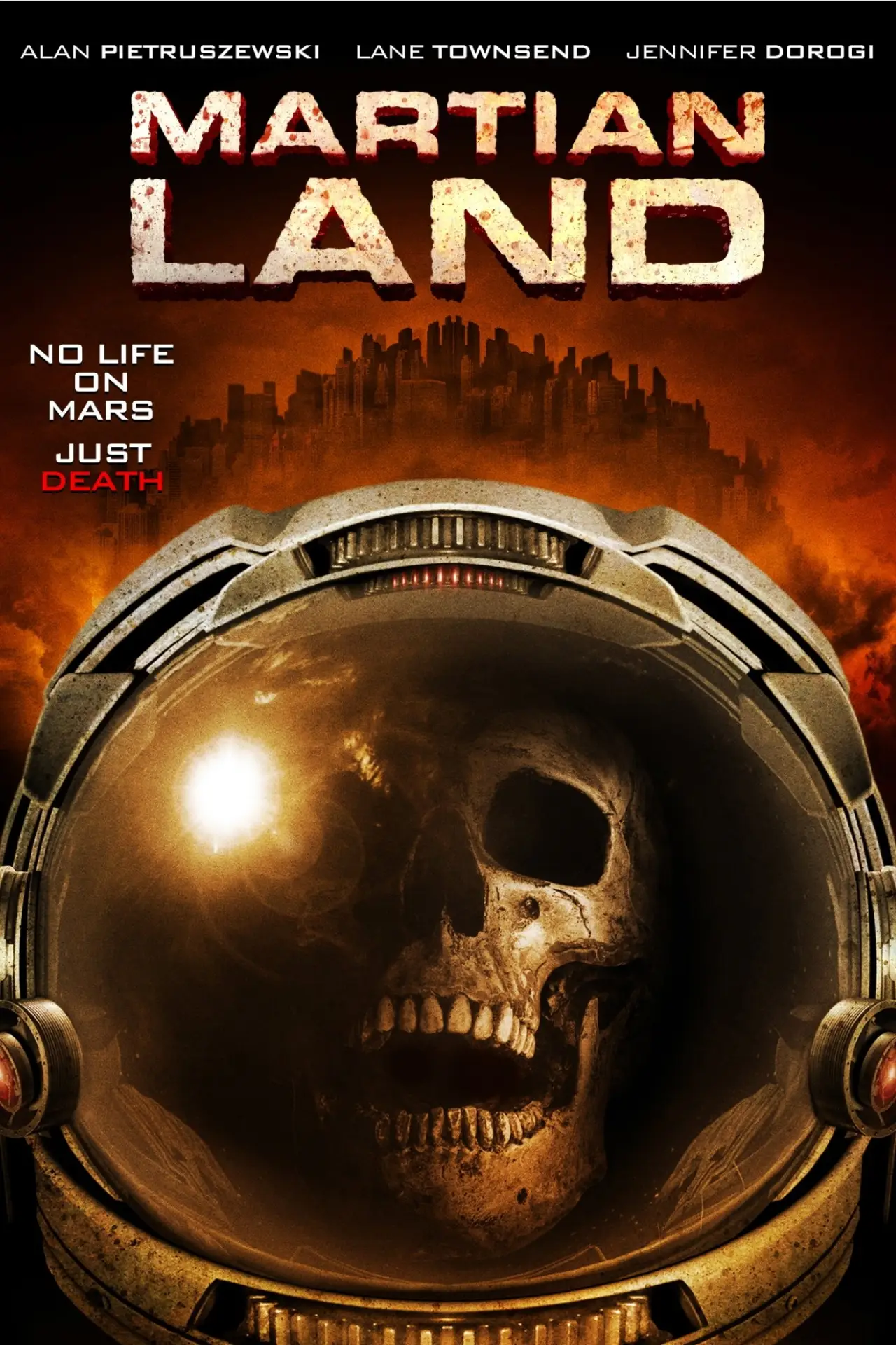 Plakat filmowy "Marsjańska ziemia"
