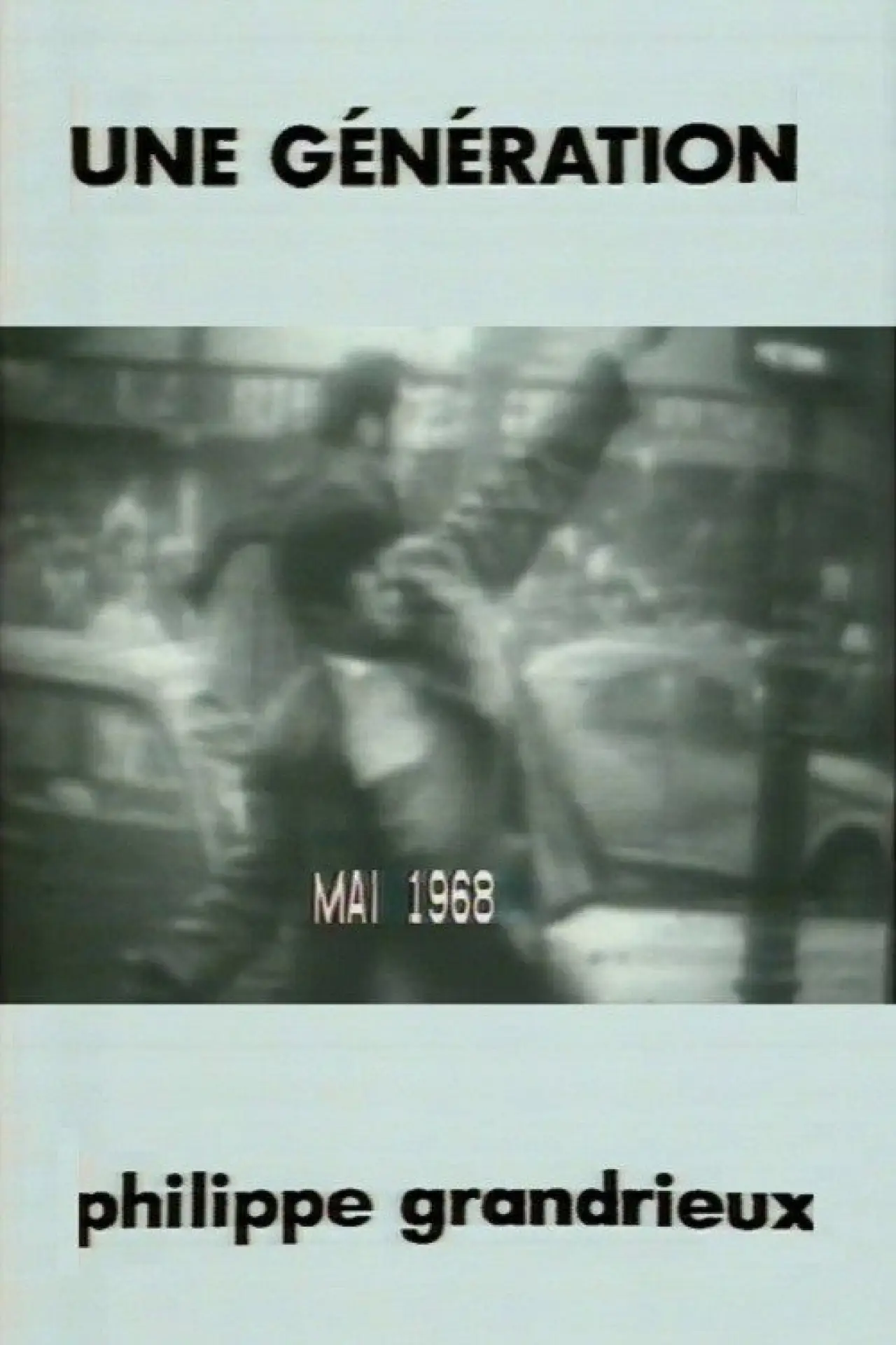 Plakat filmowy "Une génération"