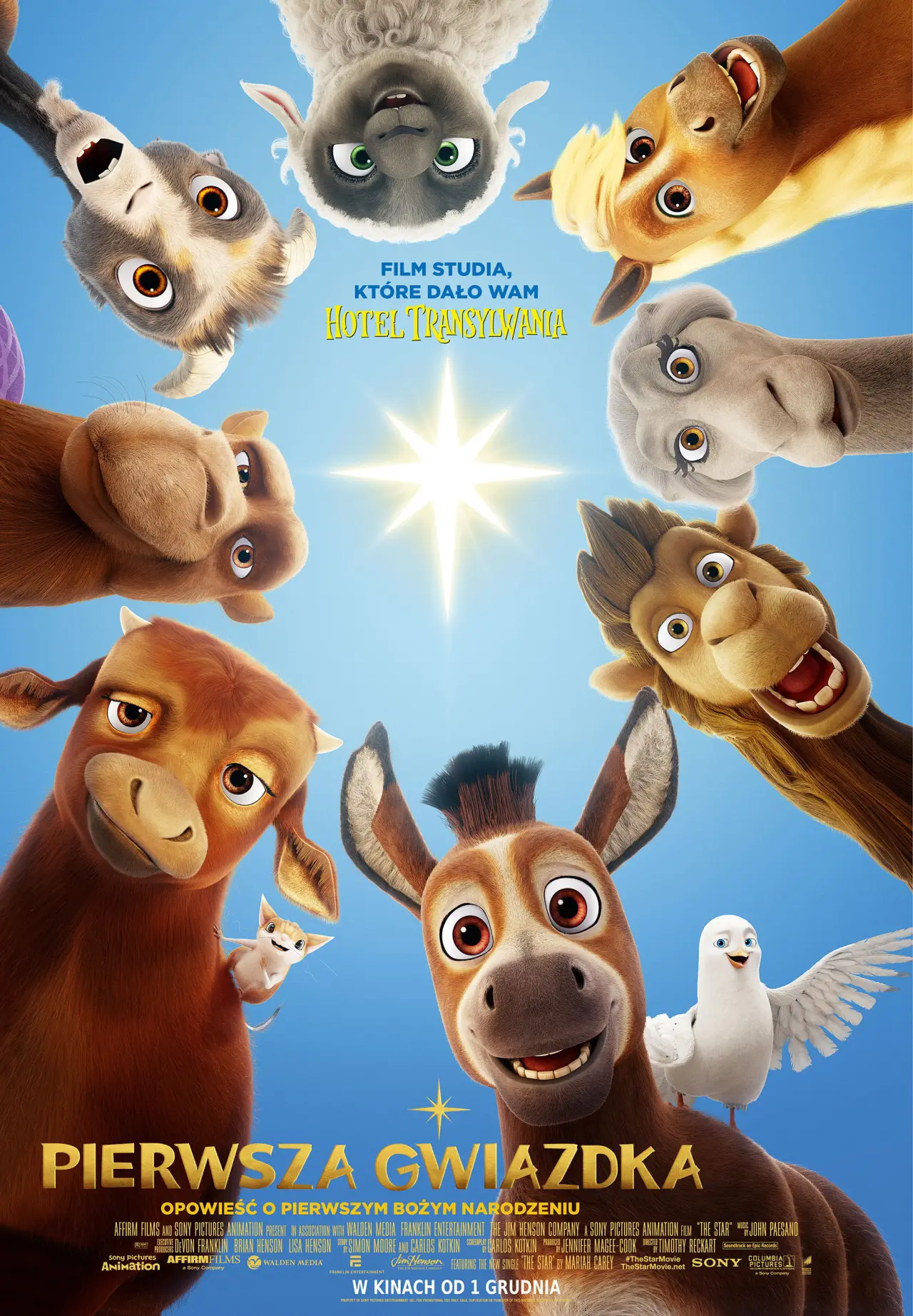 Plakat filmowy "Pierwsza gwiazdka"