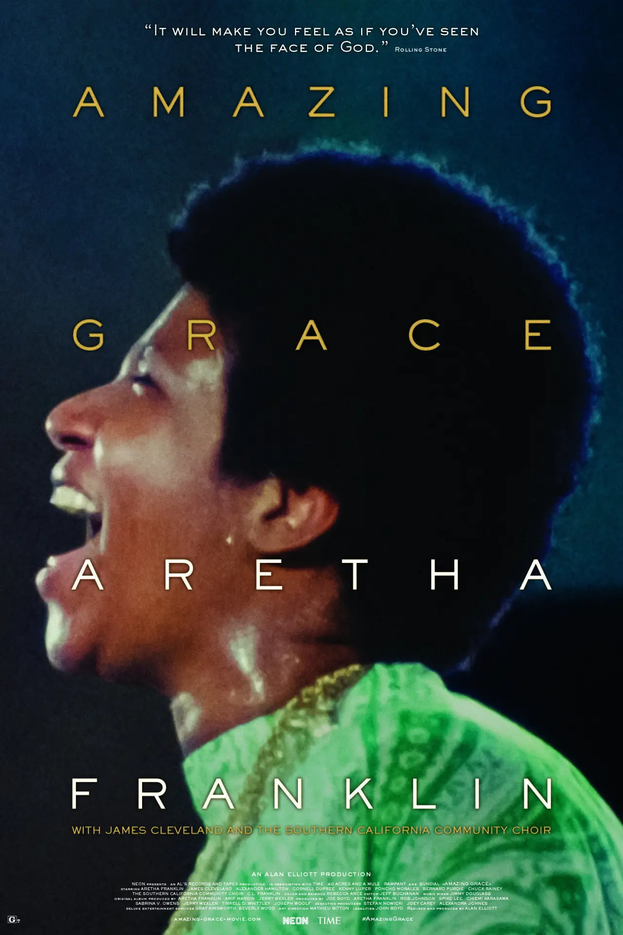 Plakat filmowy "Amazing Grace"