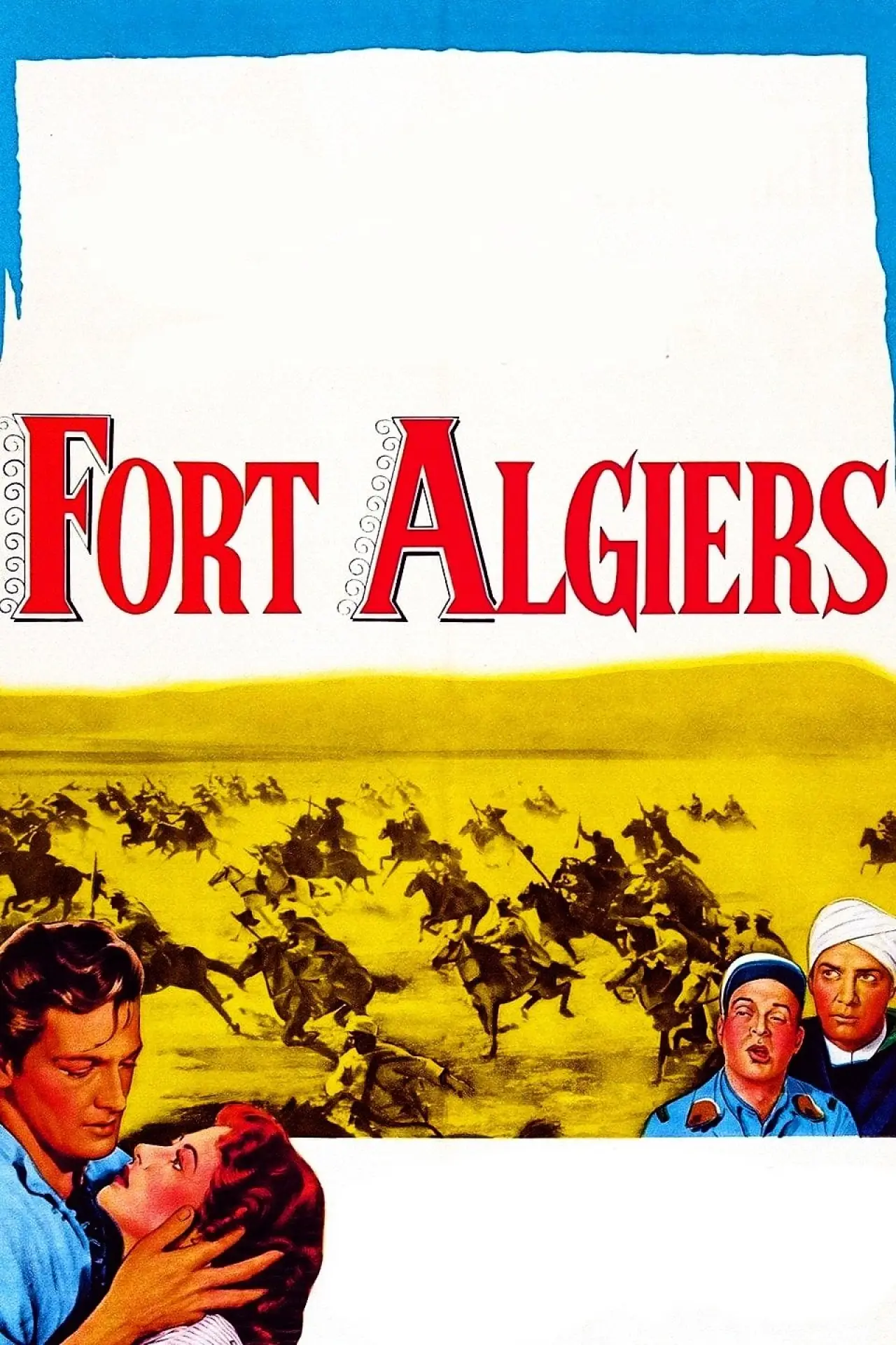 Plakat filmowy "Fort Algiers"