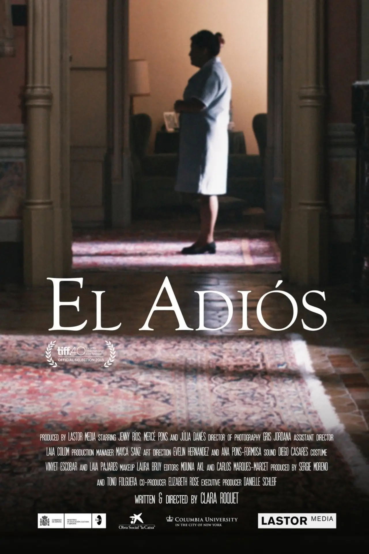 Plakat filmowy "El adiós"