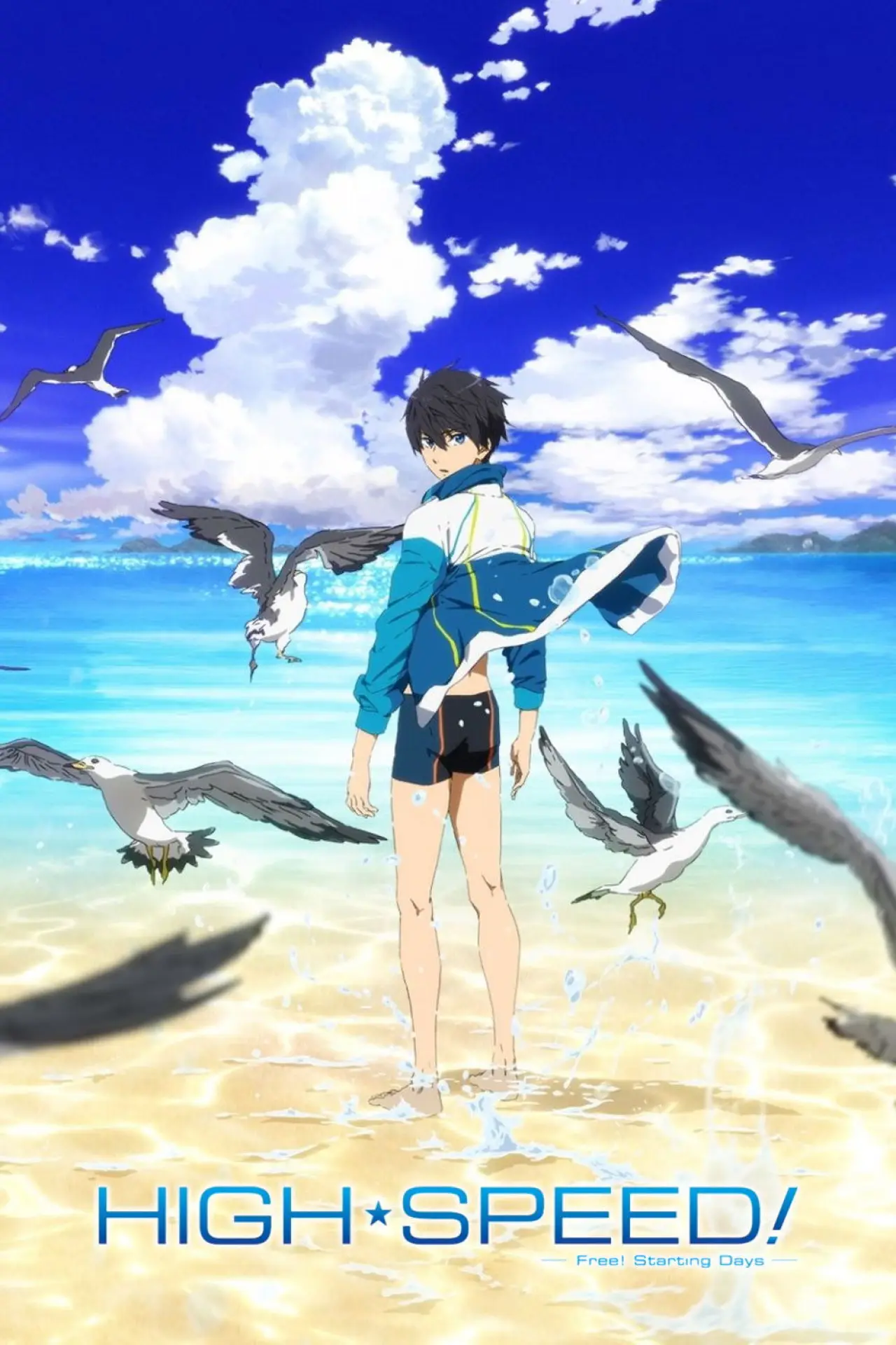 Plakat filmowy "映画 ハイ☆スピード！-Free! Starting Days-"