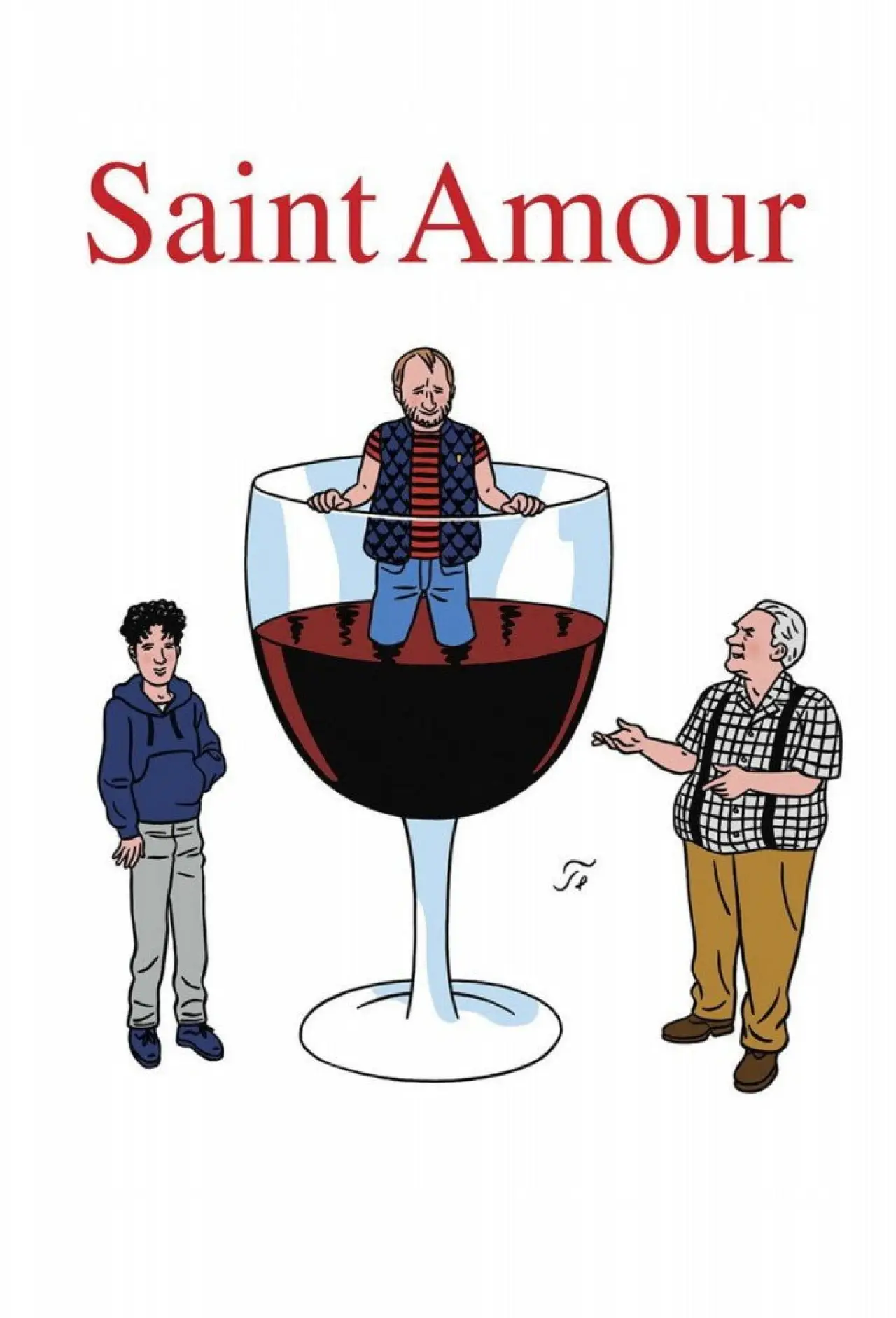 Plakat filmowy "Saint Amour"