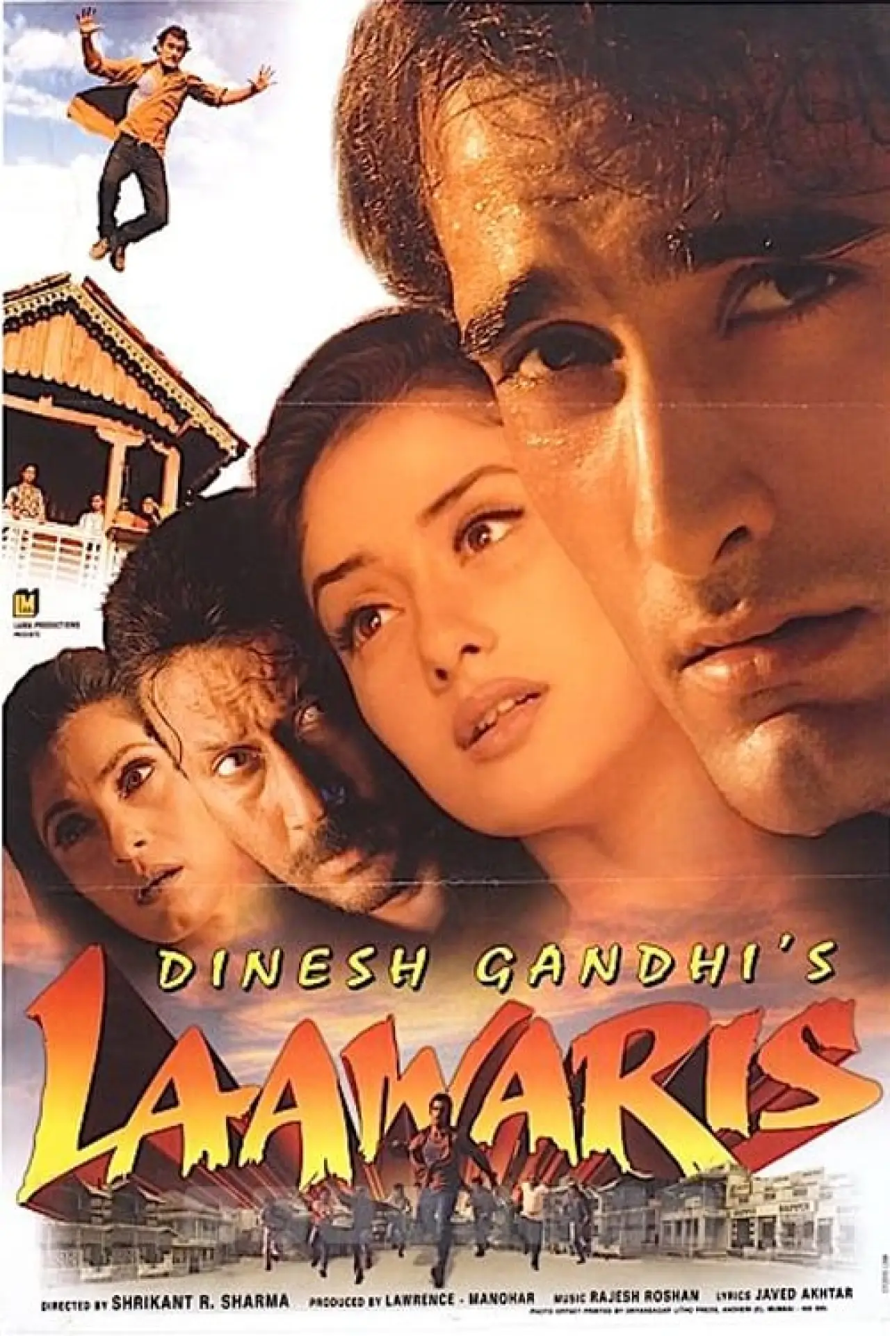 Plakat filmowy "Laawaris"
