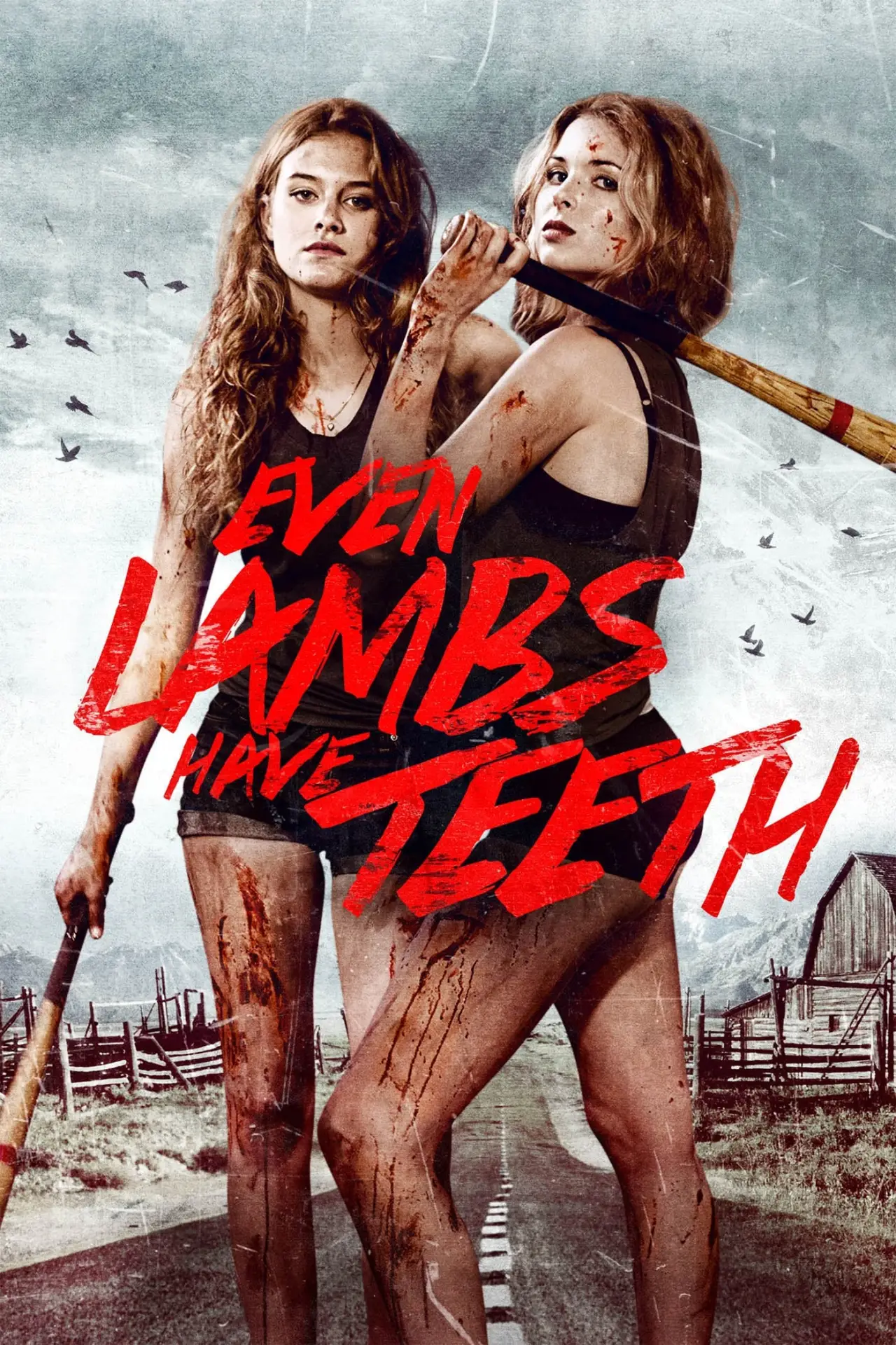 Plakat filmowy "Even Lambs Have Teeth"
