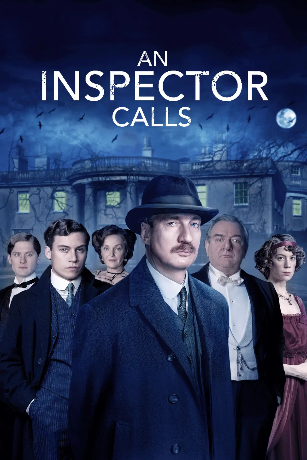 Plakat filmowy "Wizyta inspektora"
