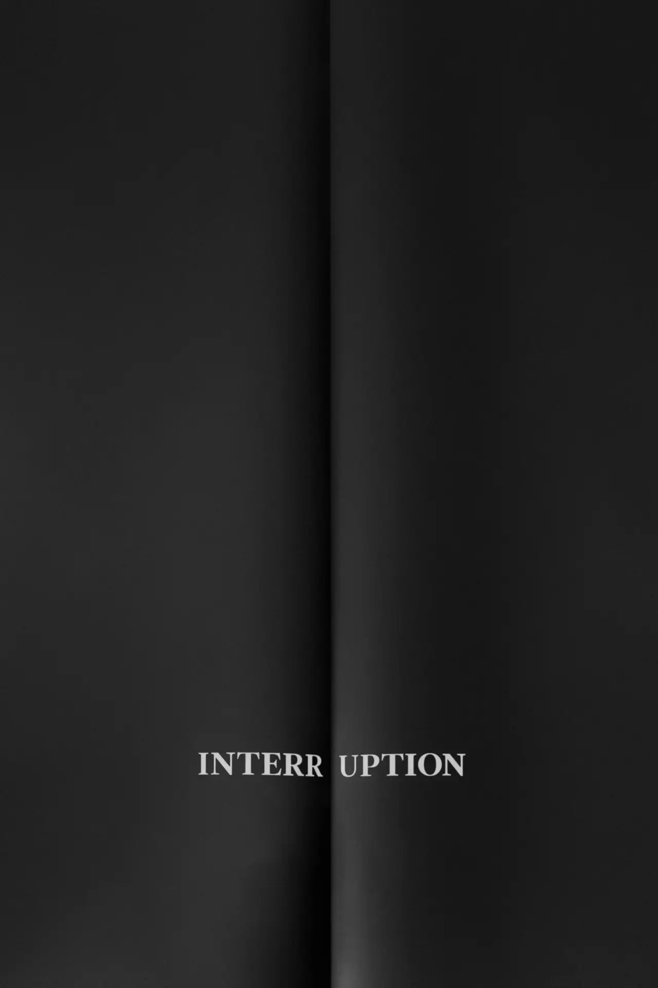 Plakat filmowy "Interruption"