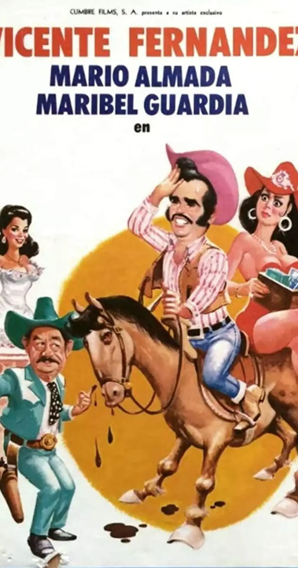 Plakat filmowy "El Cuatrero"