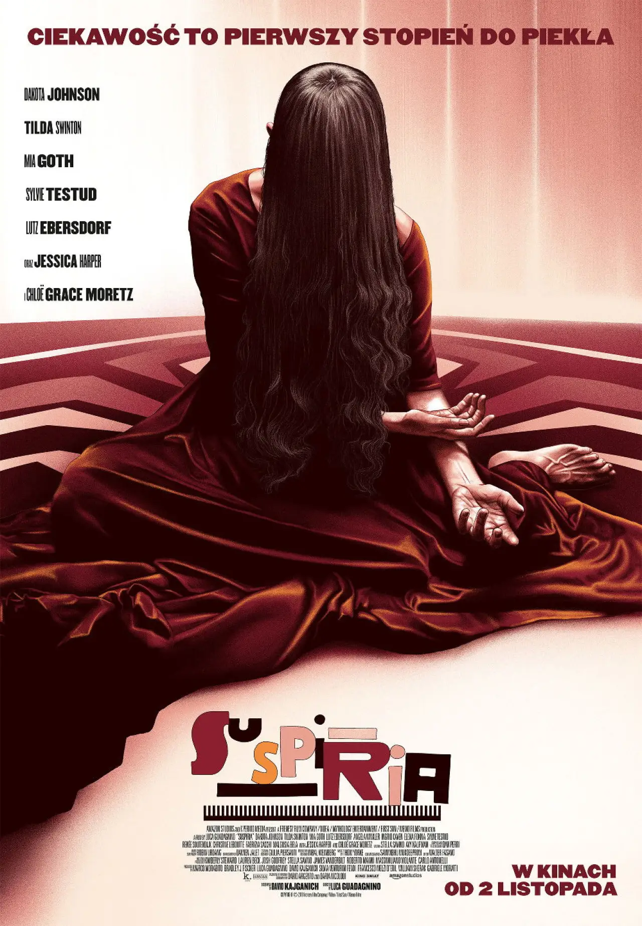 Plakat filmowy "Suspiria"