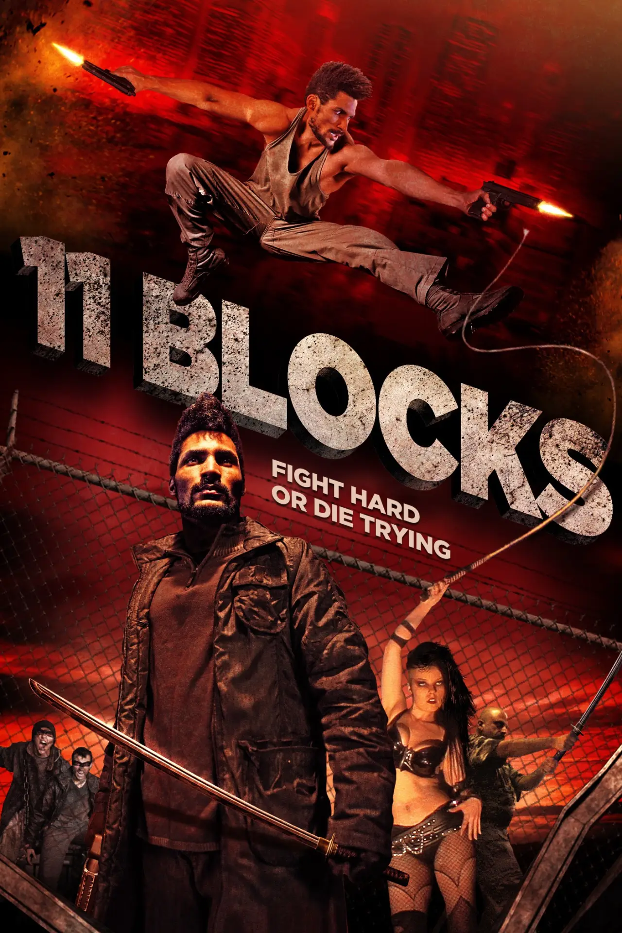 Plakat filmowy "11 Blocks"