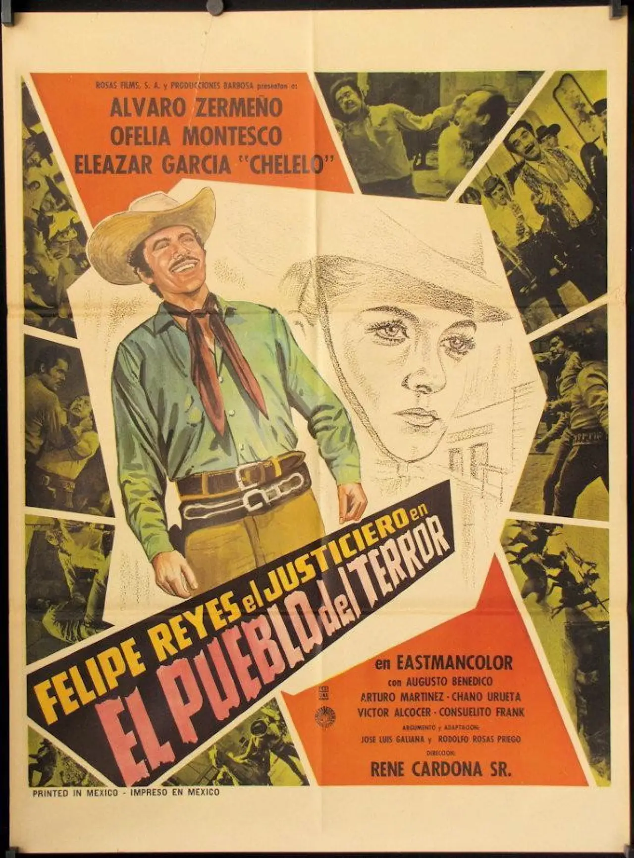 Plakat filmowy "El pueblo del terror"