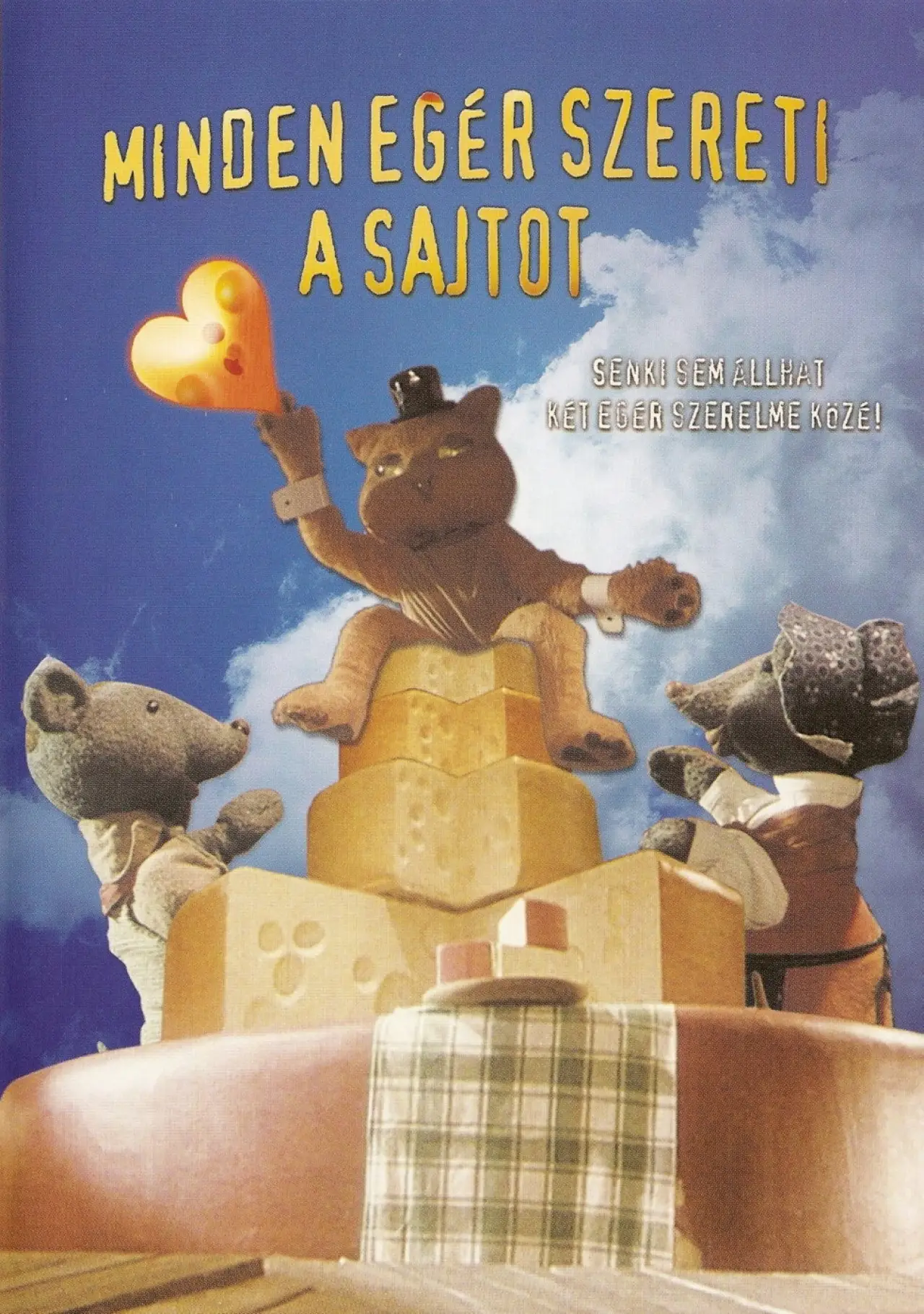 Plakat filmowy "Minden egér szereti a sajtot"
