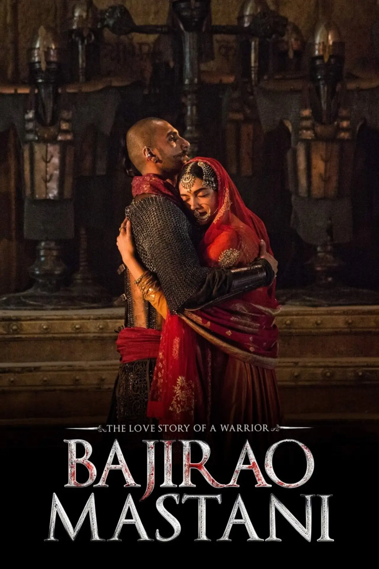 Plakat filmowy "बाजीराव मस्तानी"