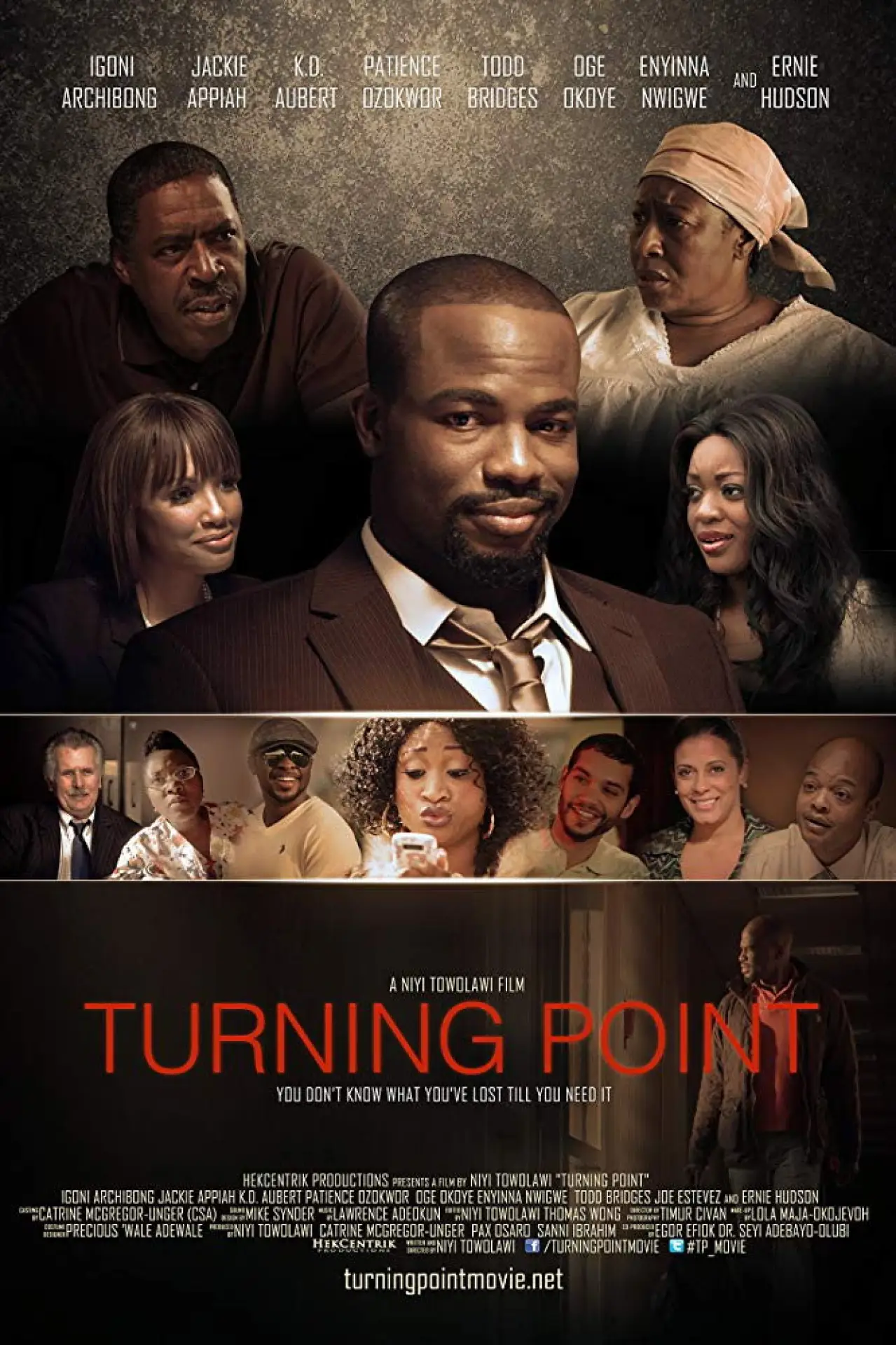 Plakat filmowy "Turning Point"