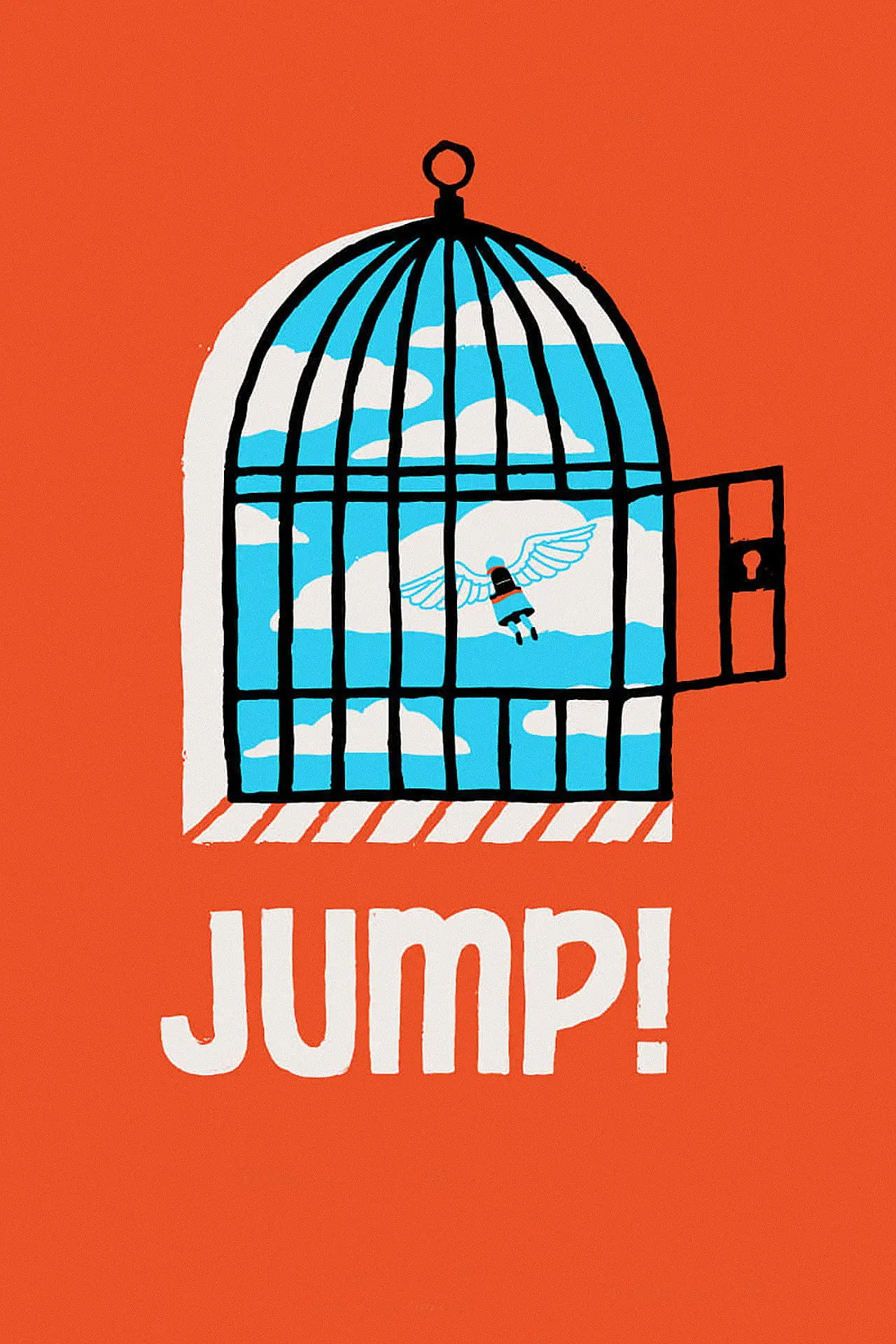 Plakat filmowy "Jump!"