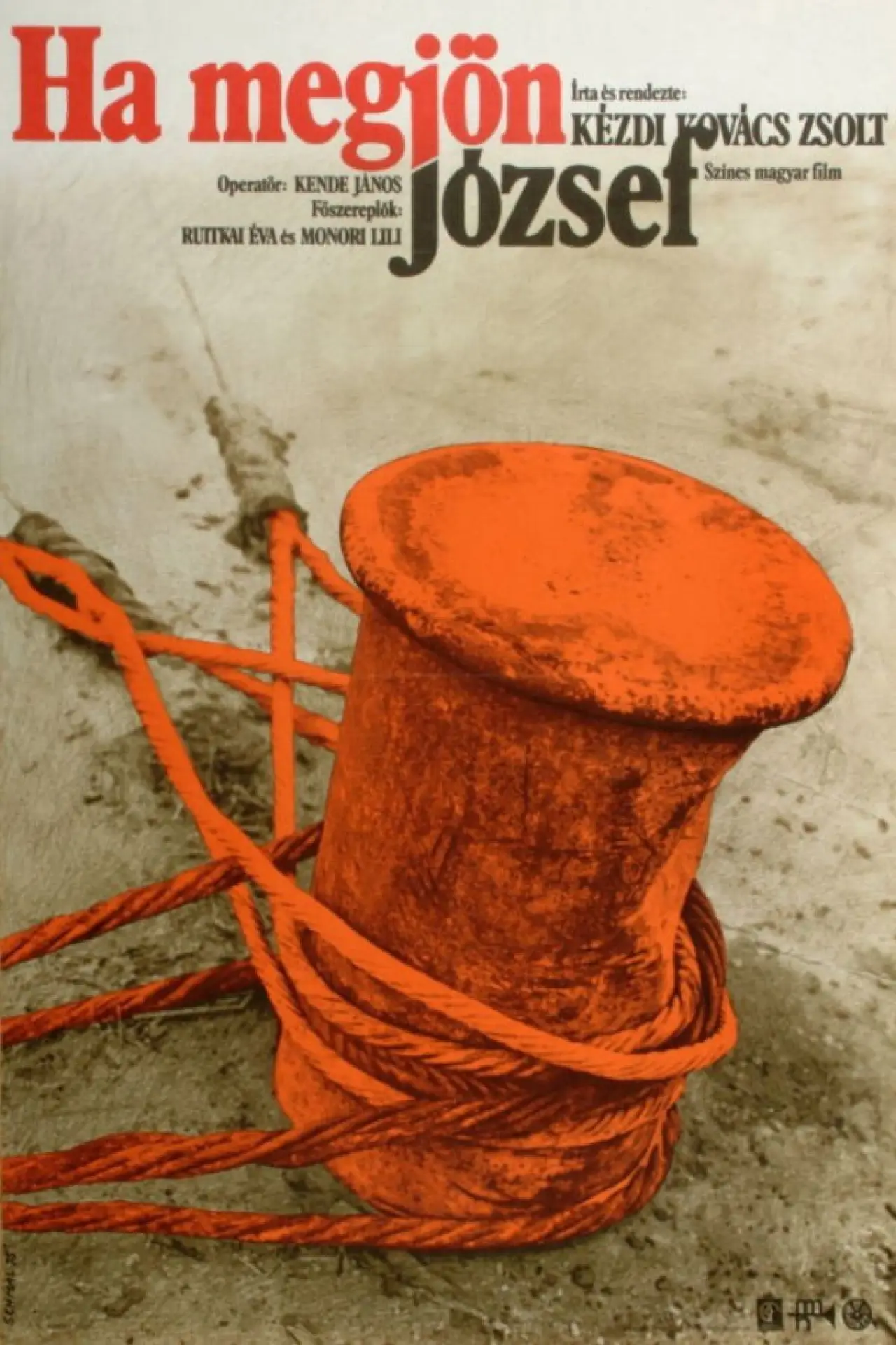 Plakat filmowy "Ha megjön József"
