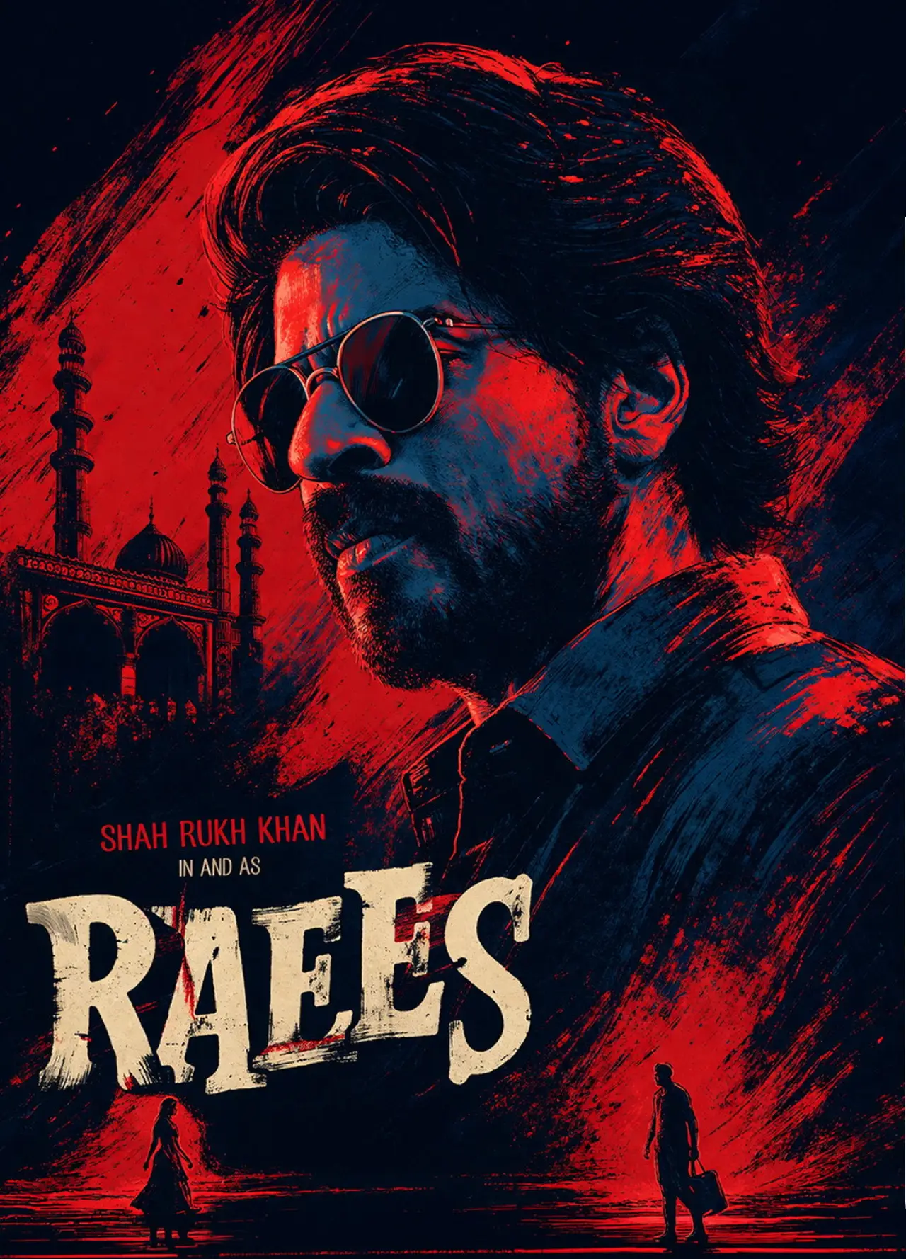 Plakat filmowy "Raees"