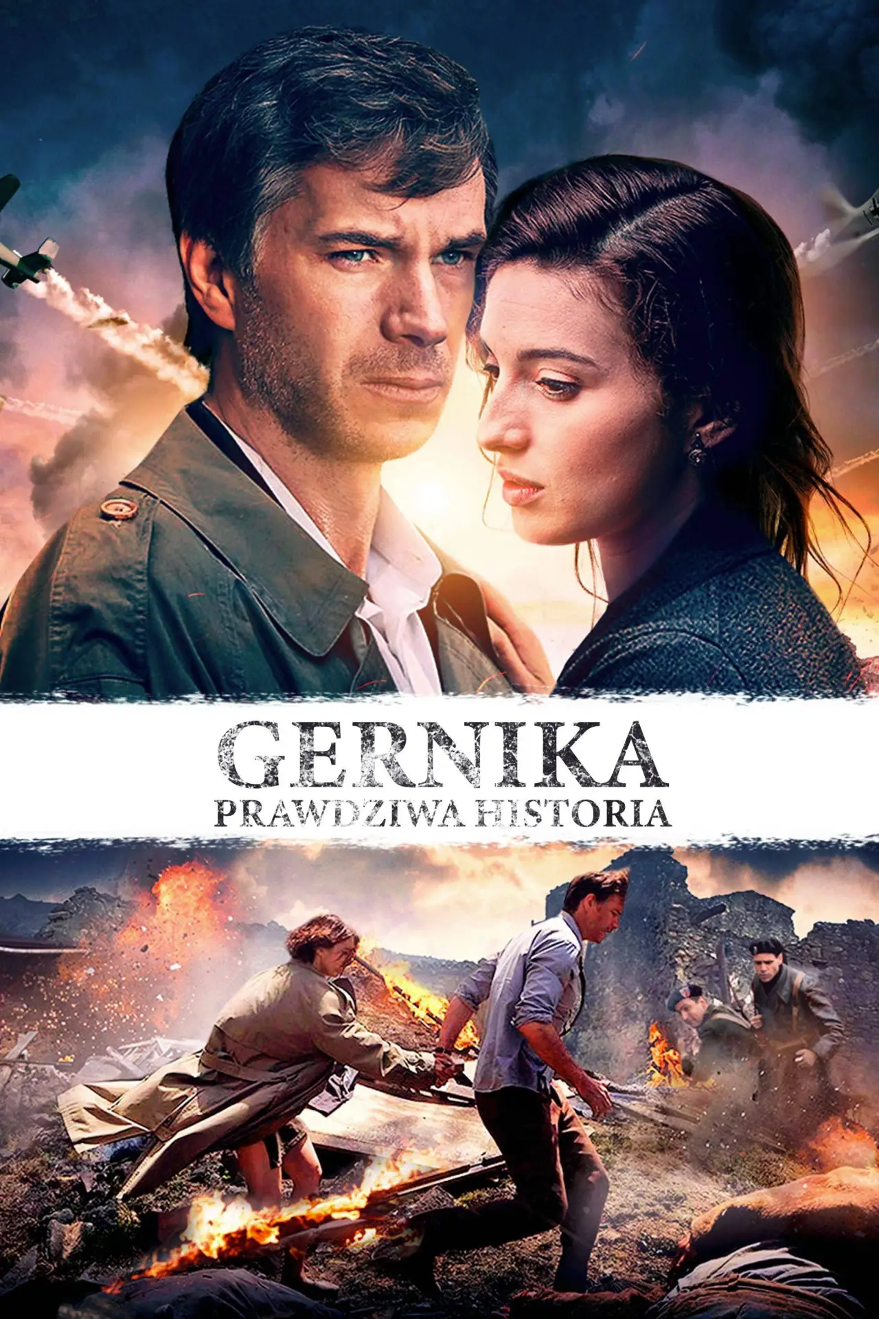 Plakat filmowy "Gernika. Prawdziwa historia"
