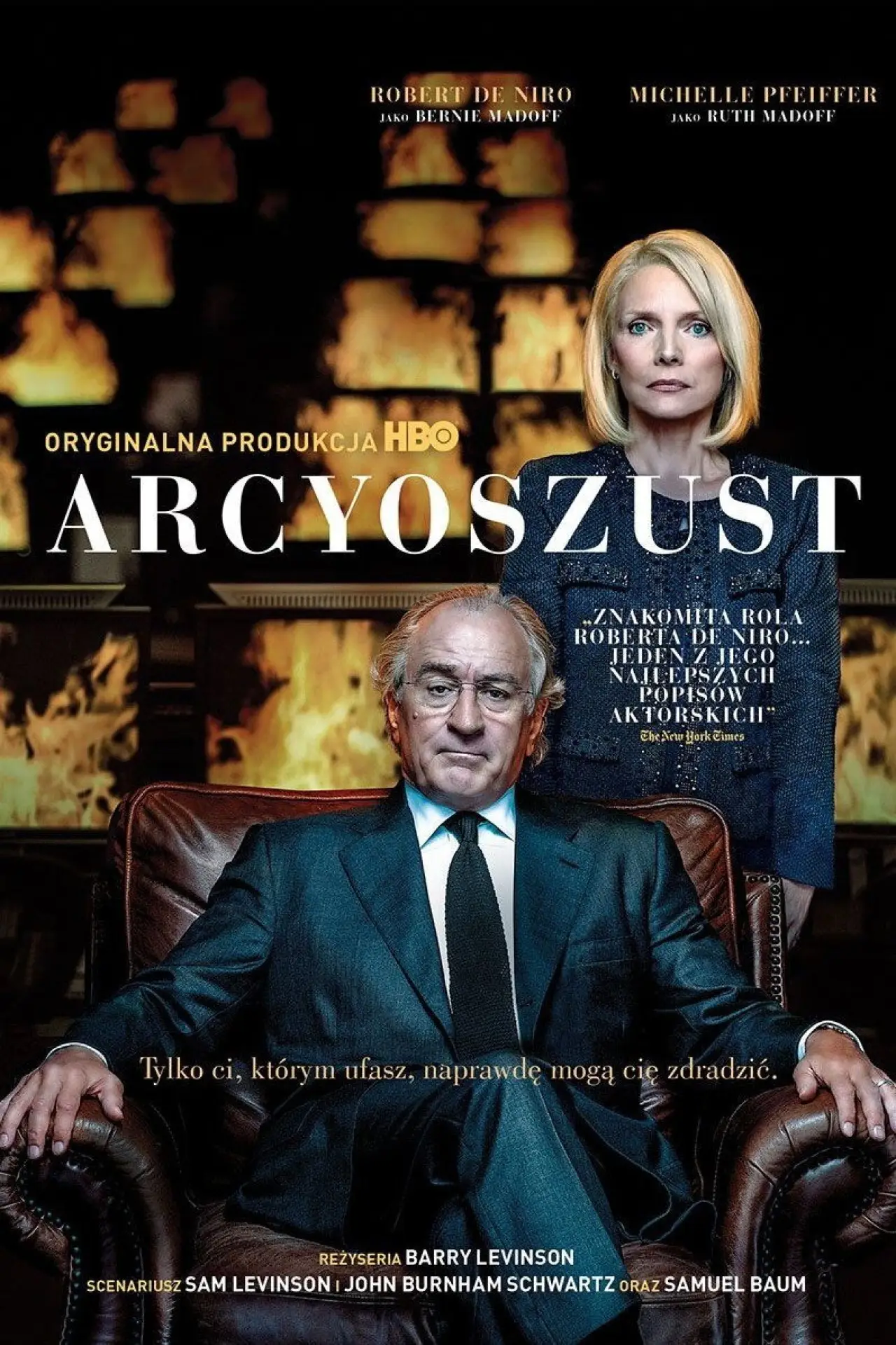 Plakat filmowy "Arcyoszust"