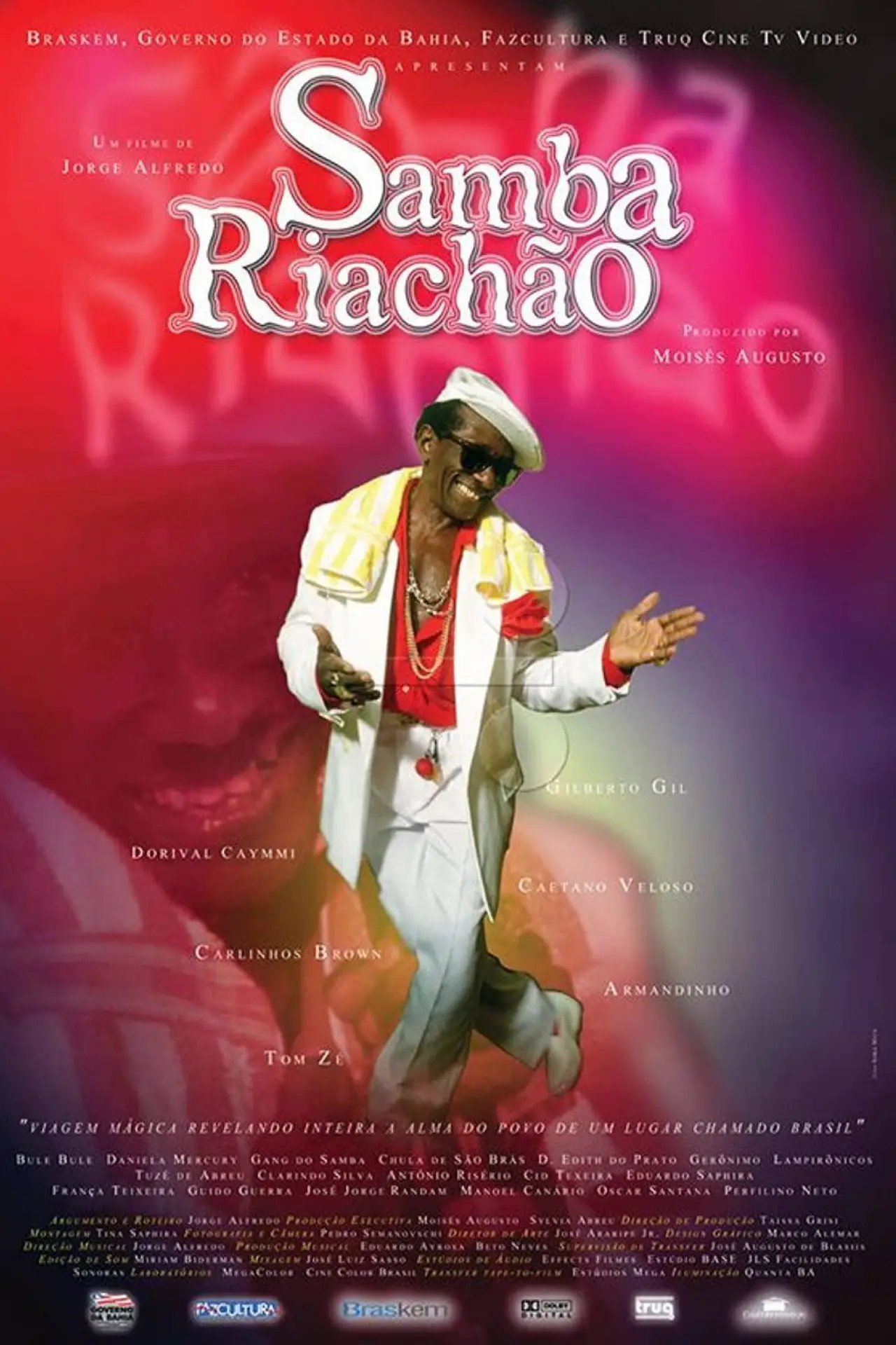 Plakat filmowy "Samba Riachão"
