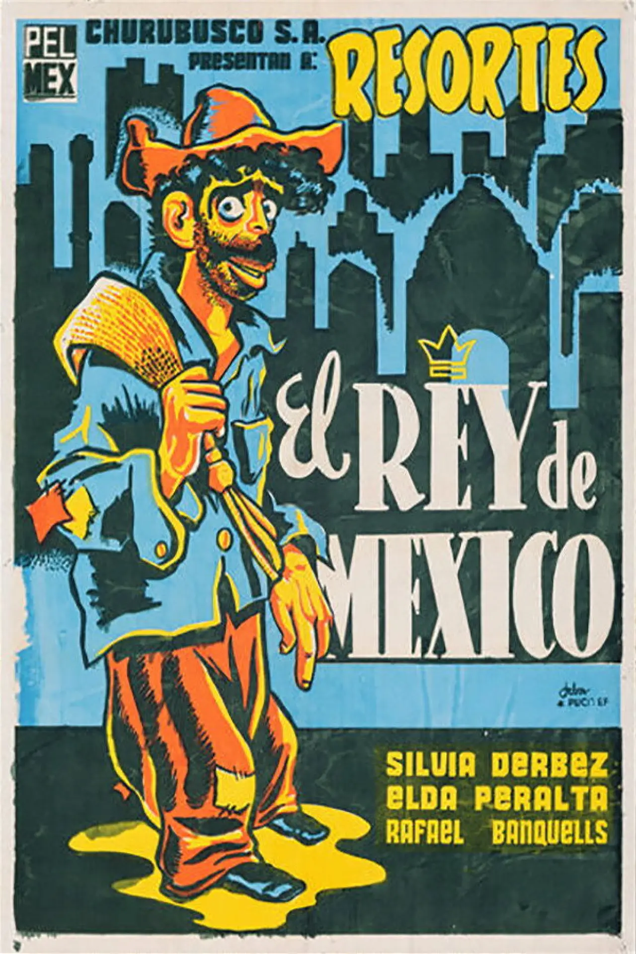 Plakat filmowy "El Rey de México"