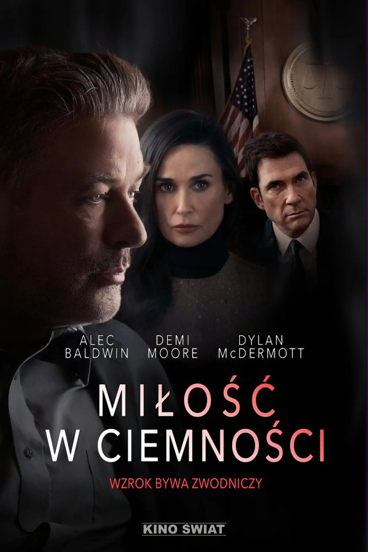 Plakat filmowy "Miłość w ciemności"