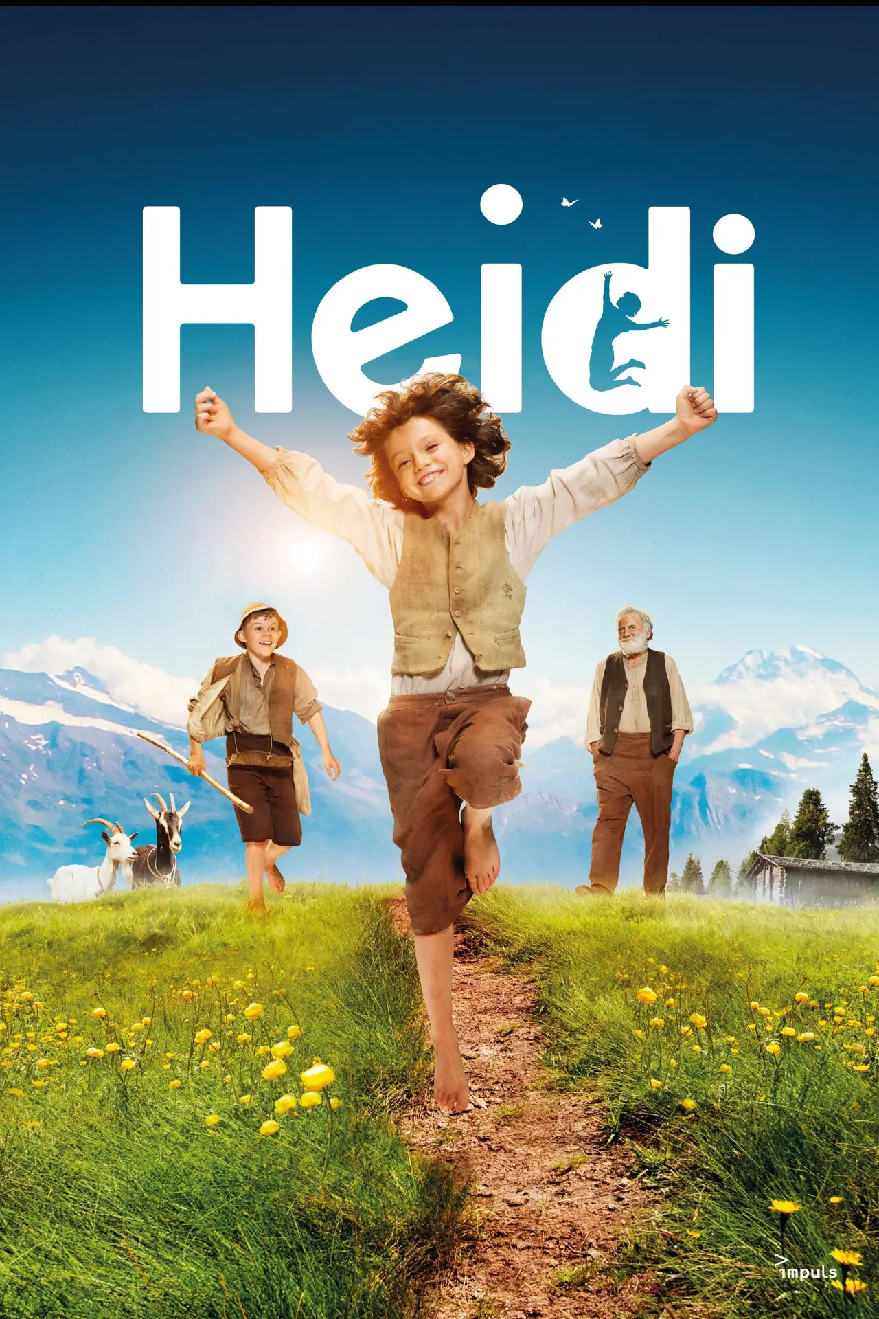 Plakat filmowy "Heidi"