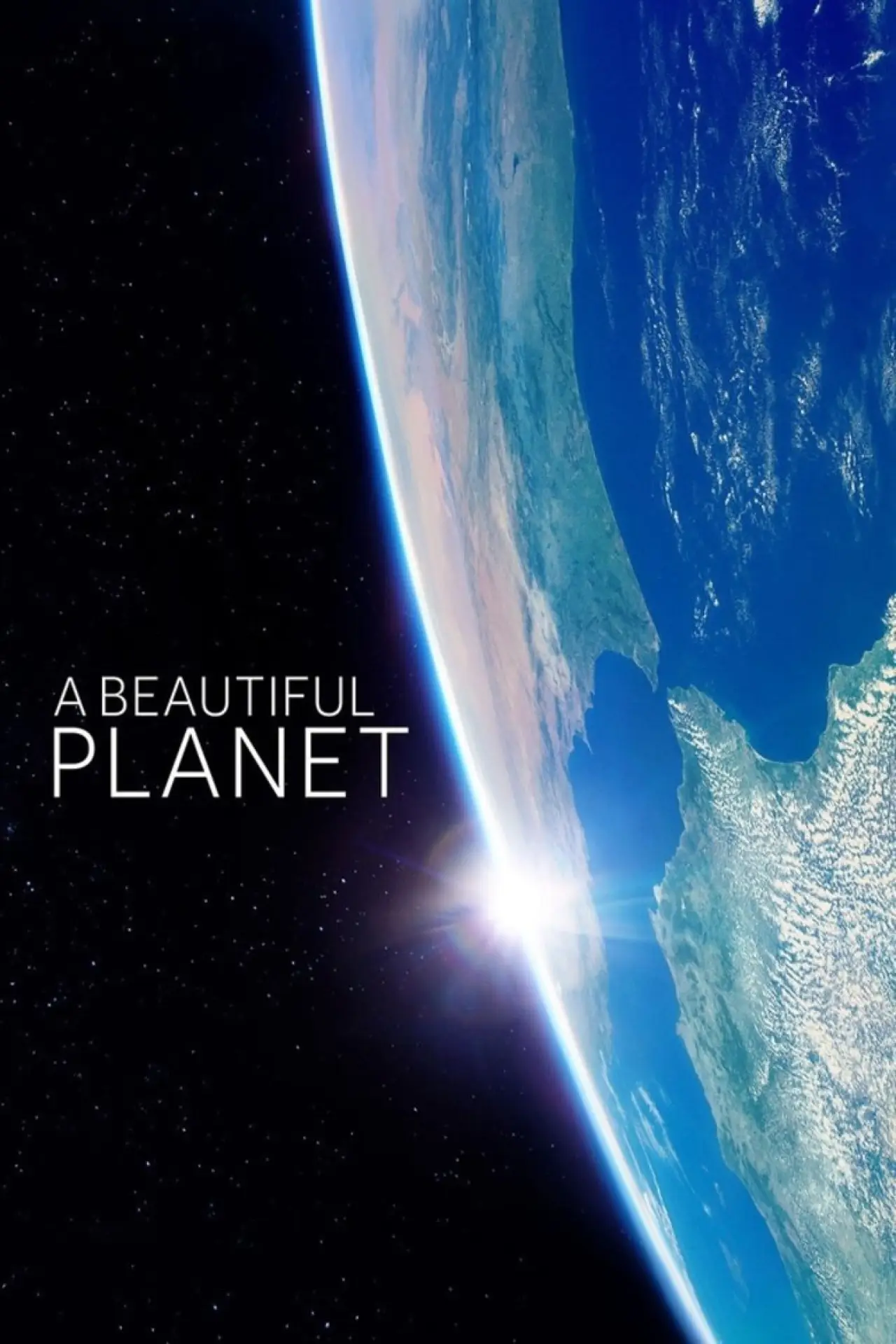 Plakat filmowy "Piękna planeta"