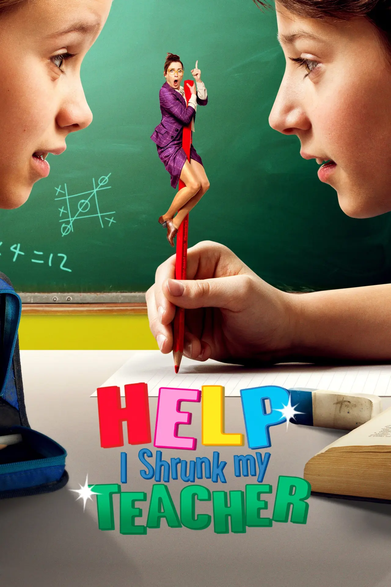 Plakat filmowy "Ratunku, zmniejszyłem nauczycielkę"