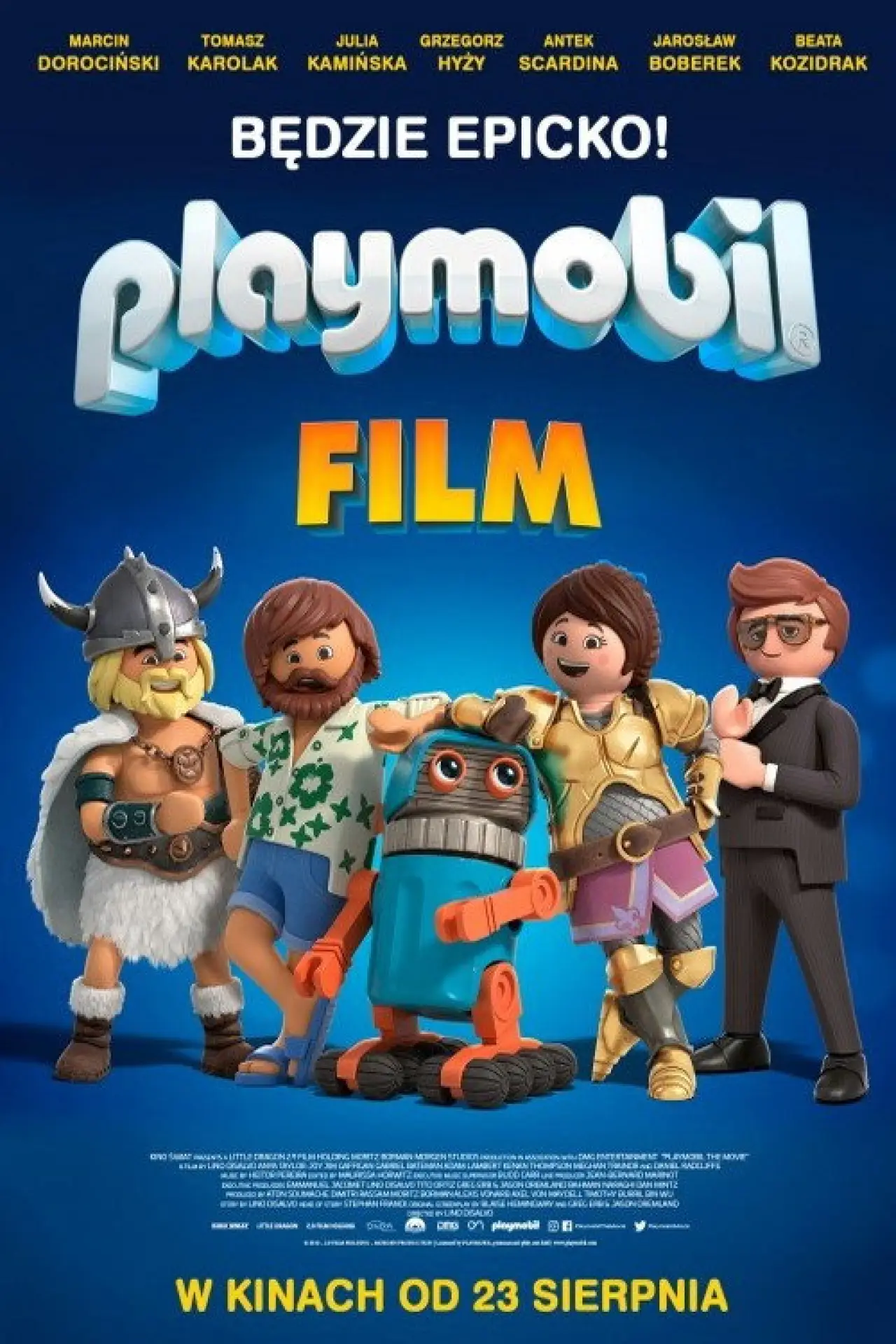 Plakat filmowy "Playmobil. Film"